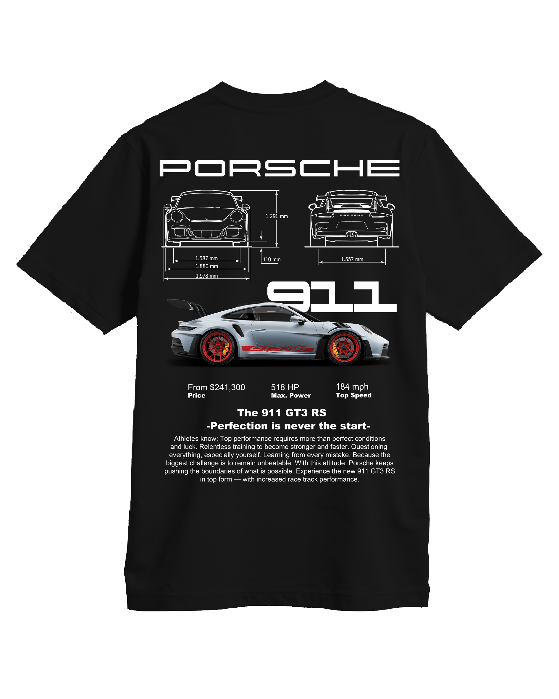 Playera Porsche 911 GT3 RS