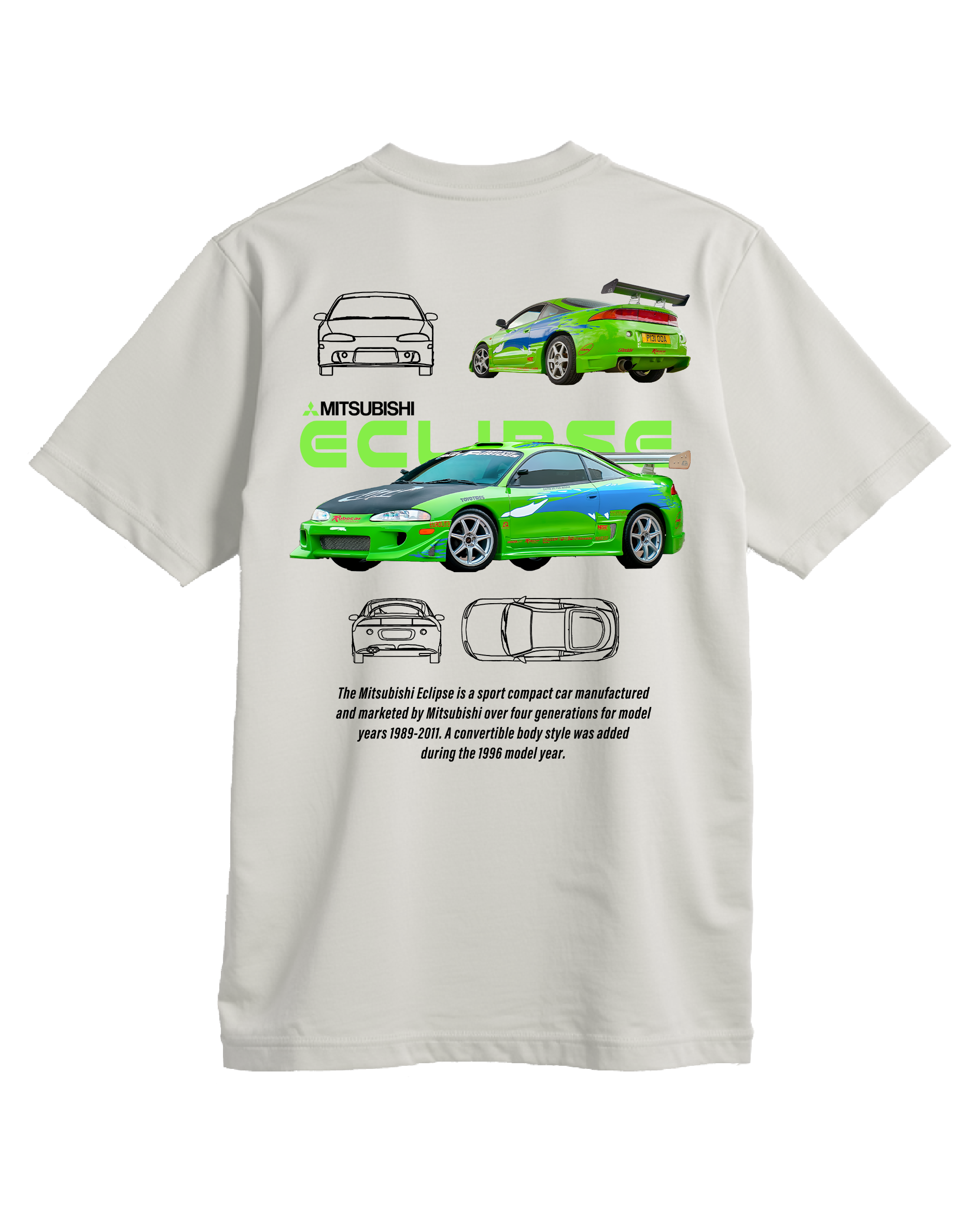 Playera Mitsubishi Eclipse