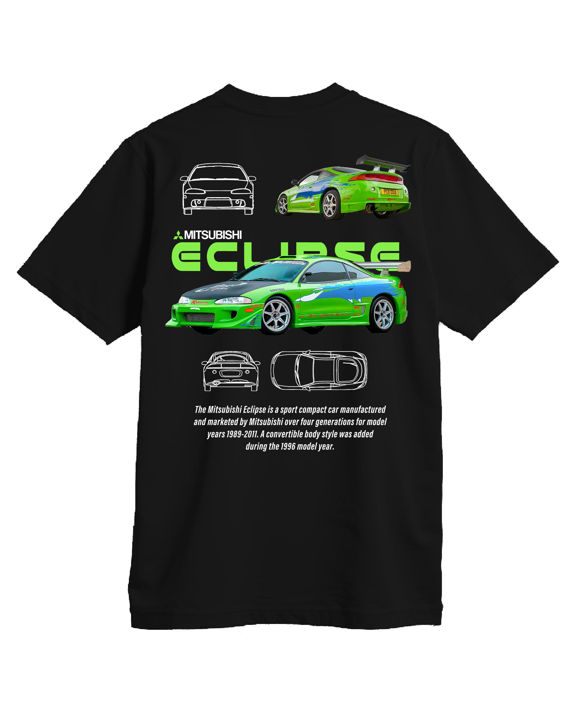Playera Mitsubishi Eclipse