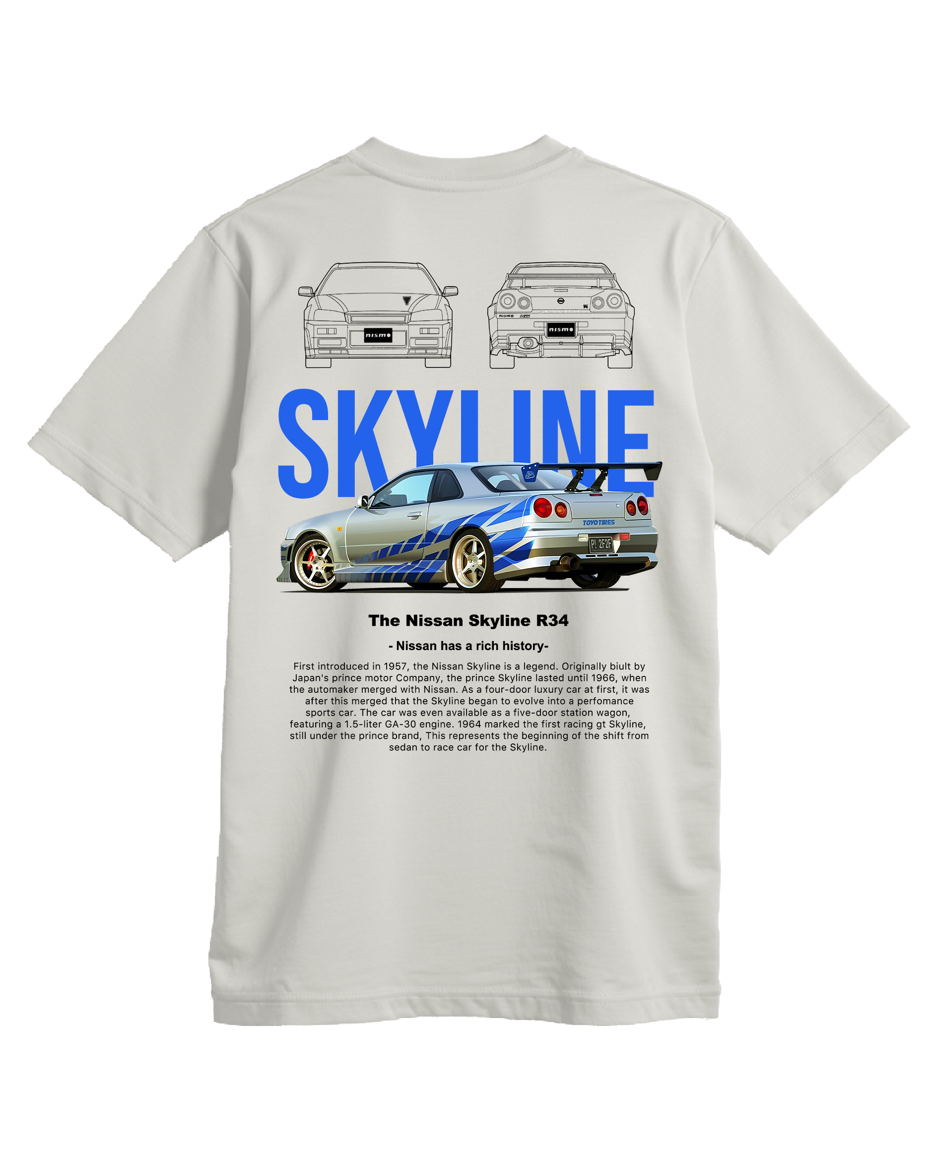 Playera Skyline