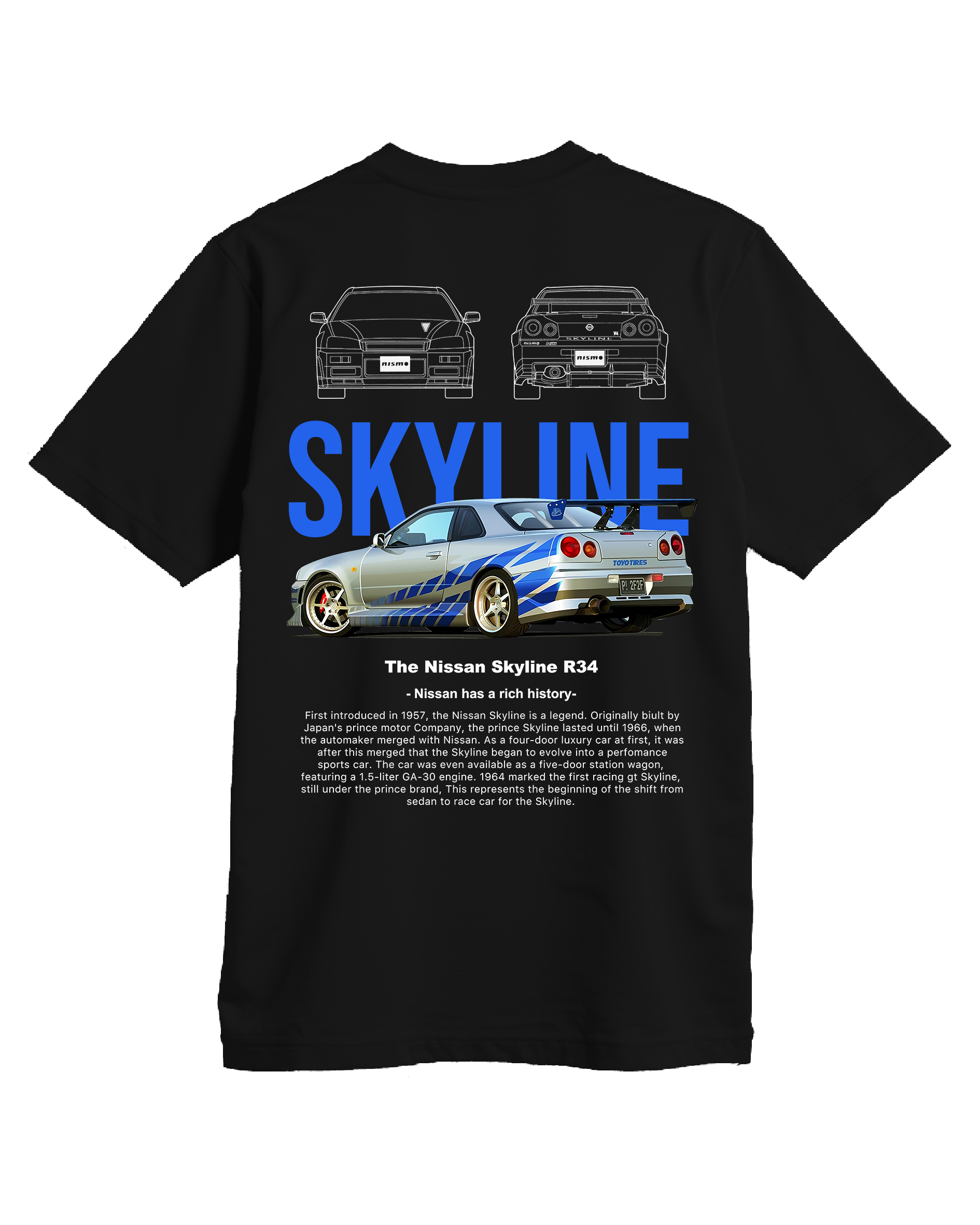 Playera Skyline