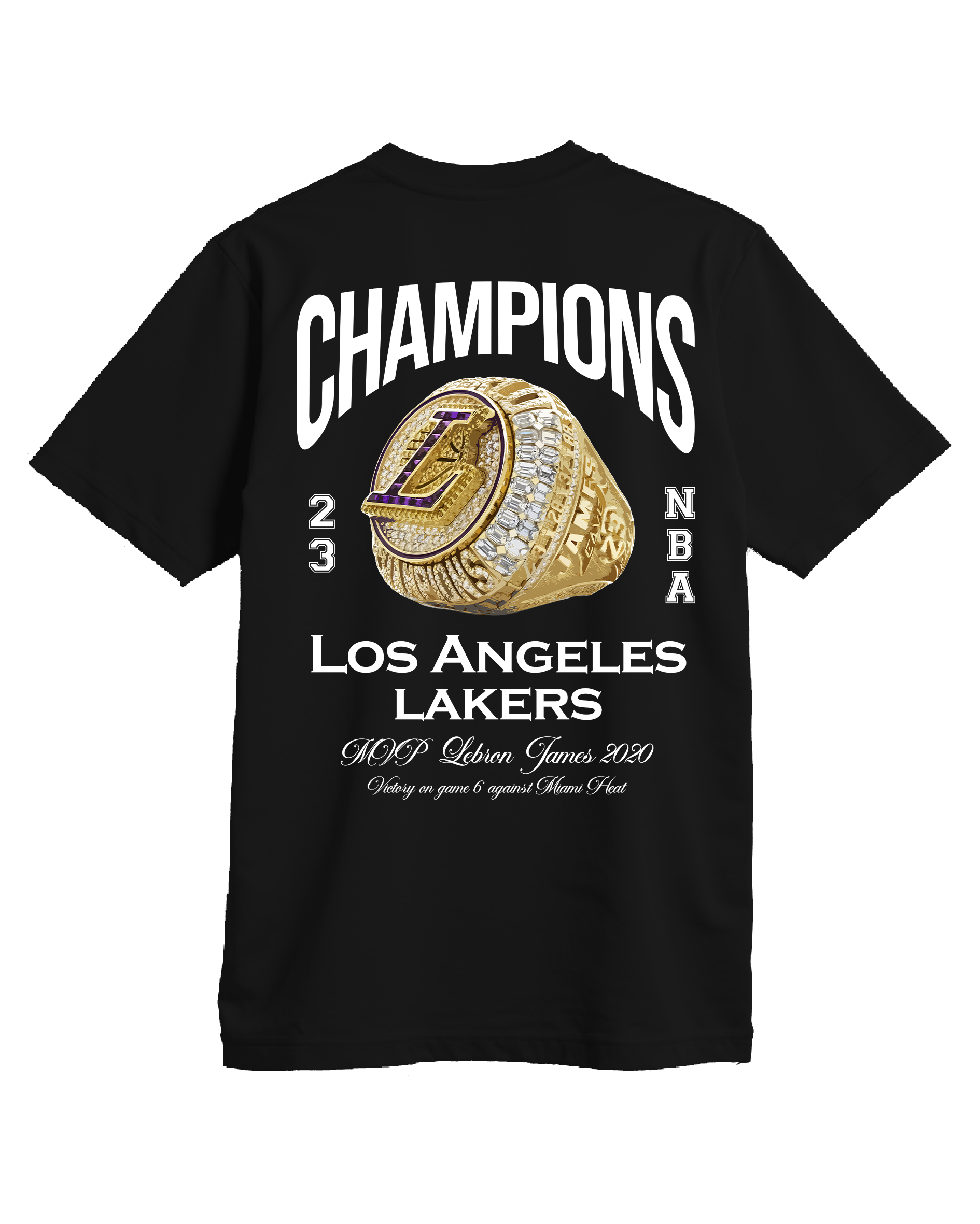 Playera anillos Lebron James