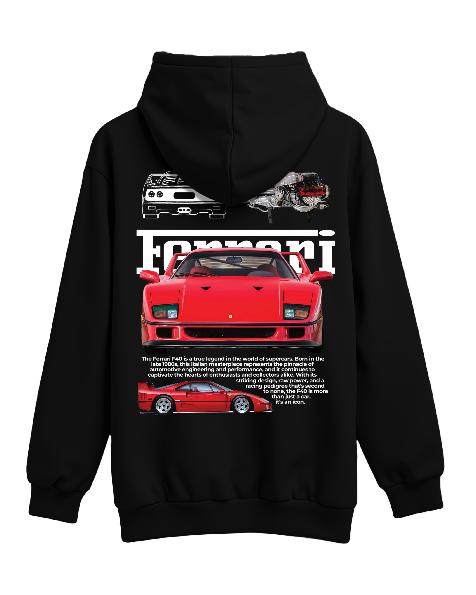 Sudadera Ferrari F40