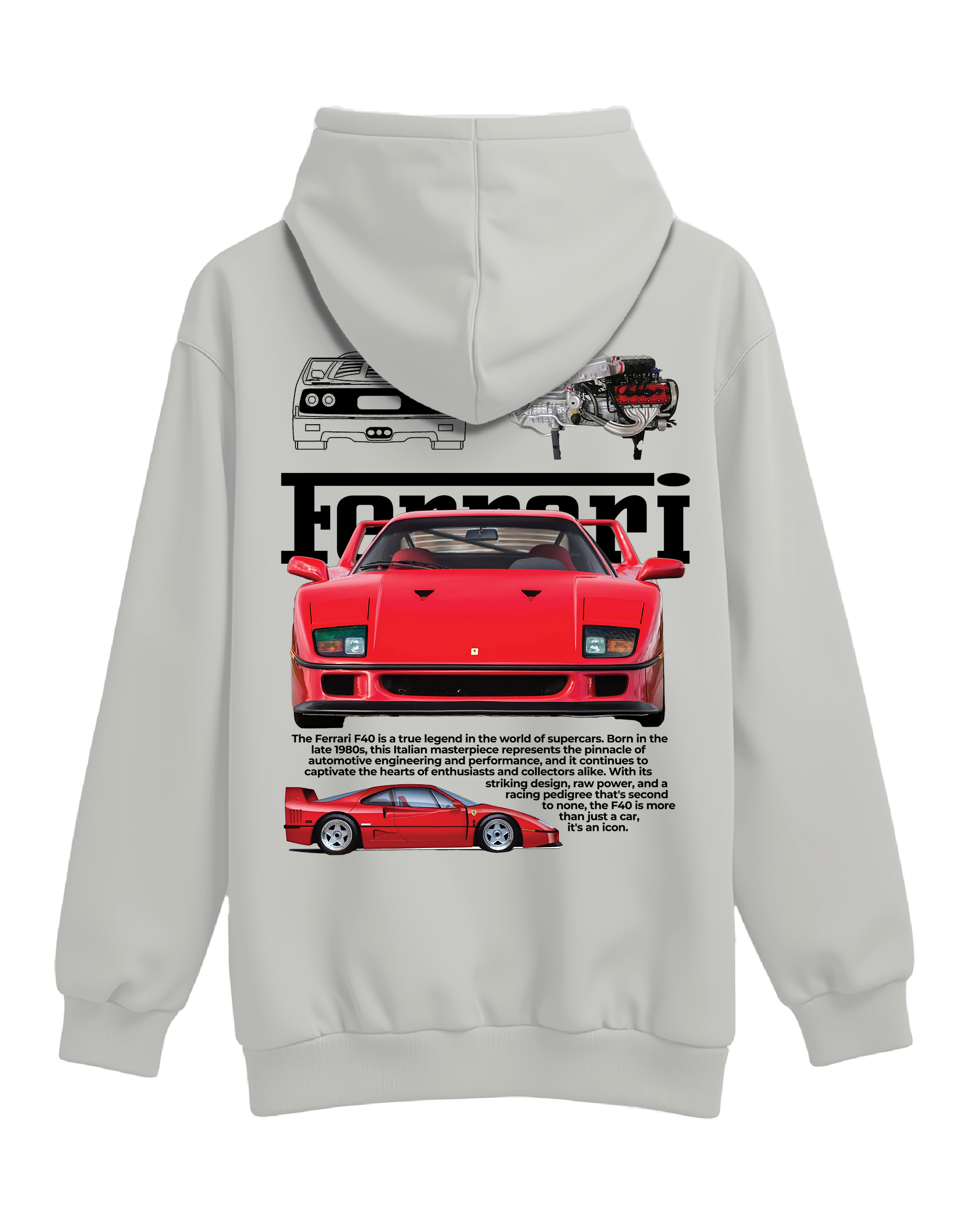 Sudadera Ferrari F40