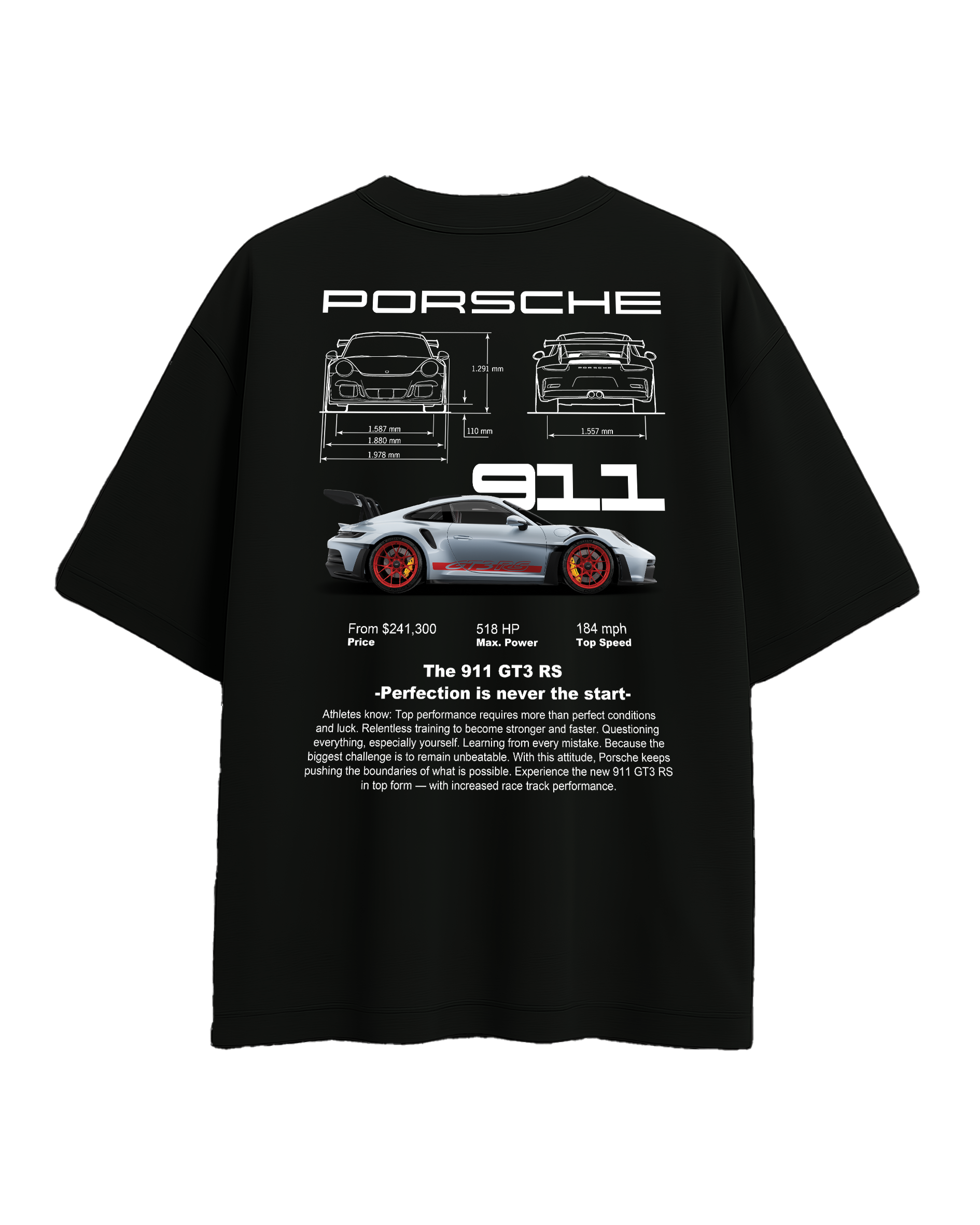 Oversize Porsche 911