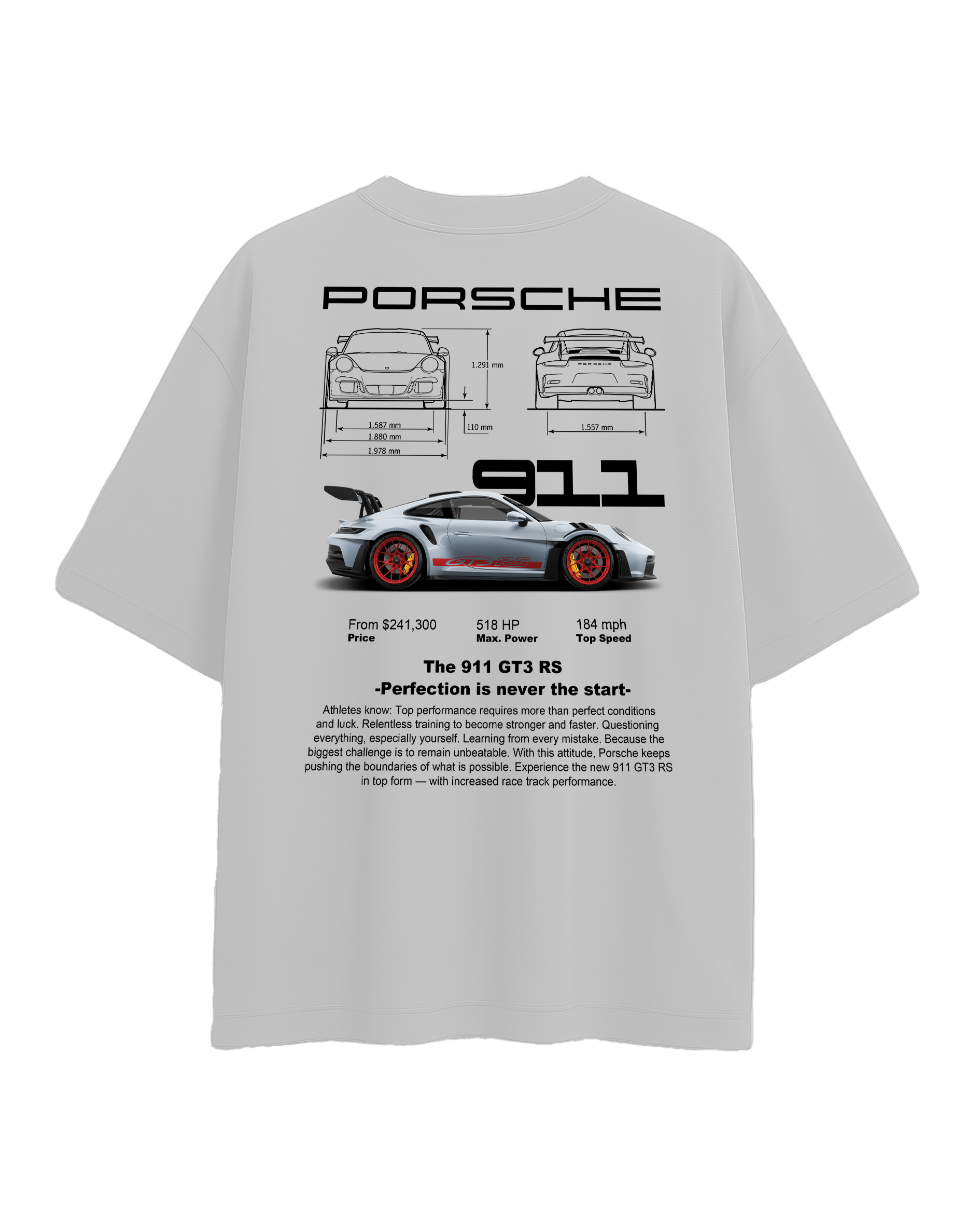 Oversize Porsche 911