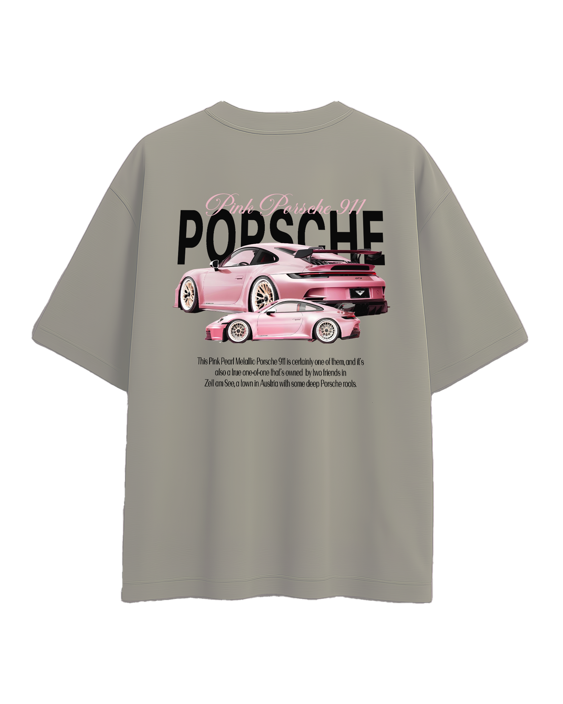 Oversize Pink Porsche