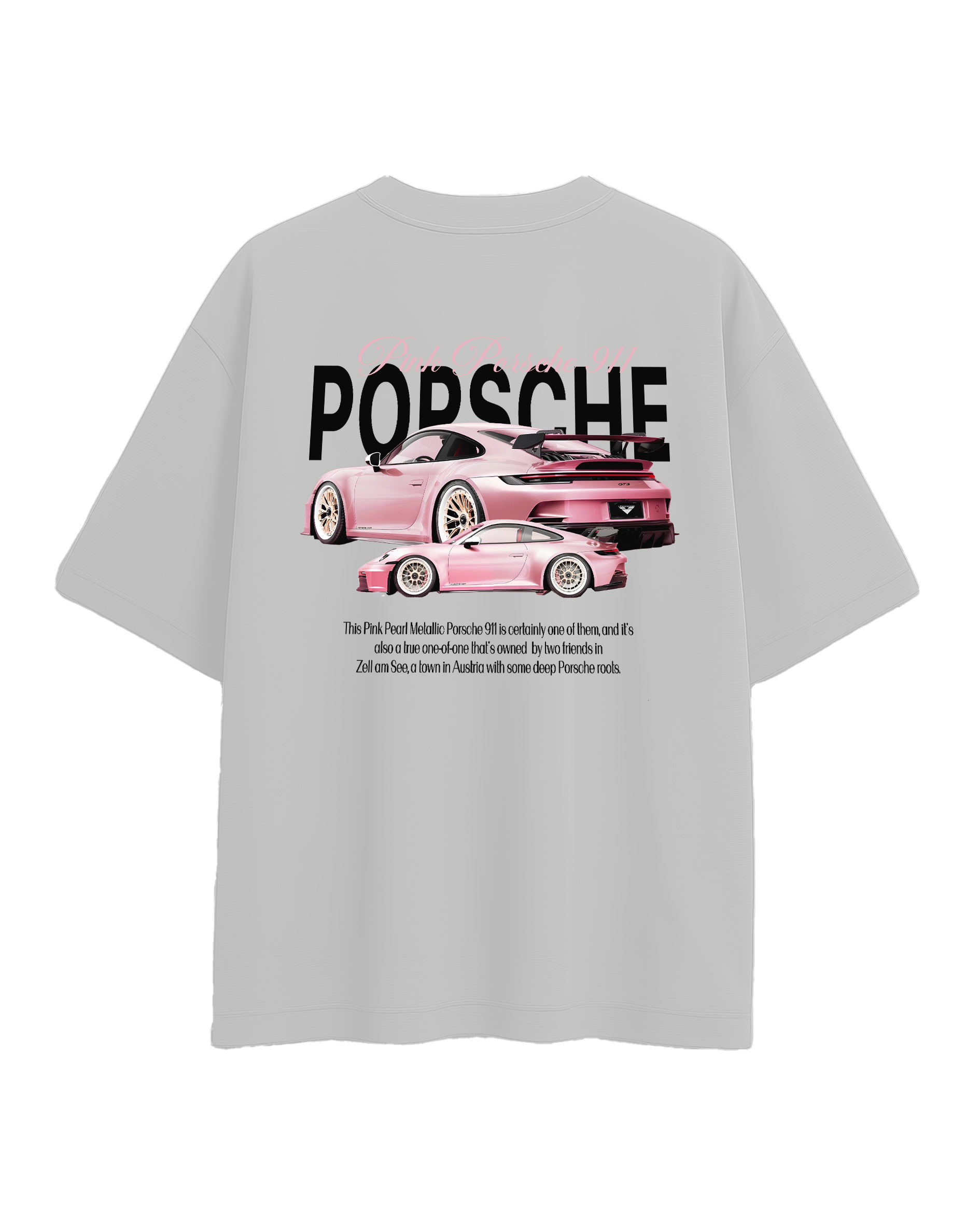 Oversize Pink Porsche