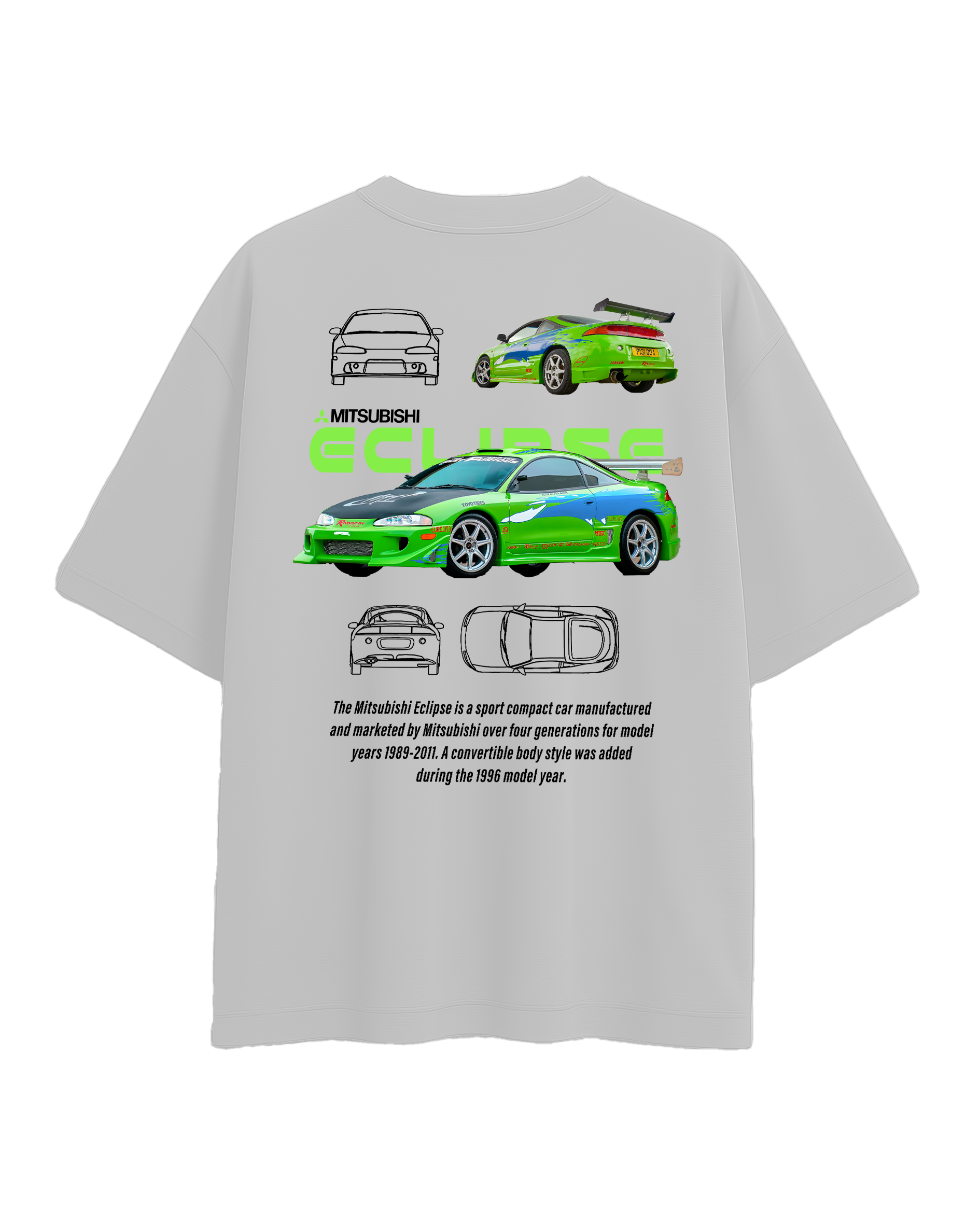 Oversize Mitsubishi Eclipse