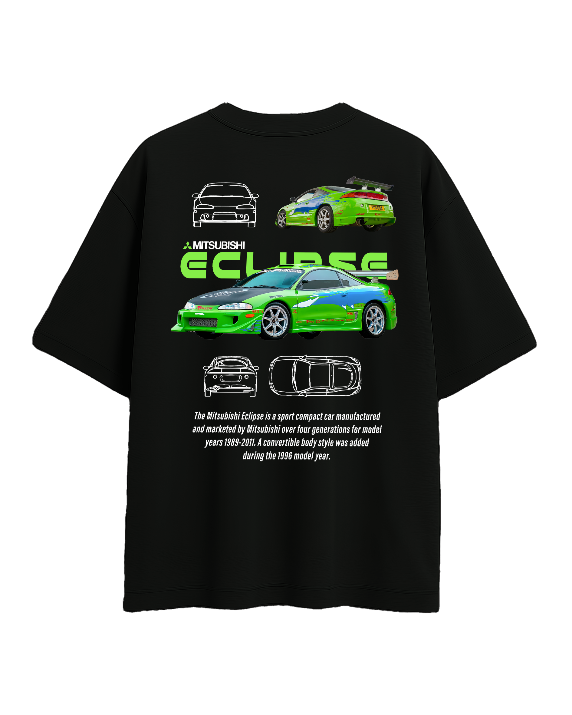 Oversize Mitsubishi Eclipse