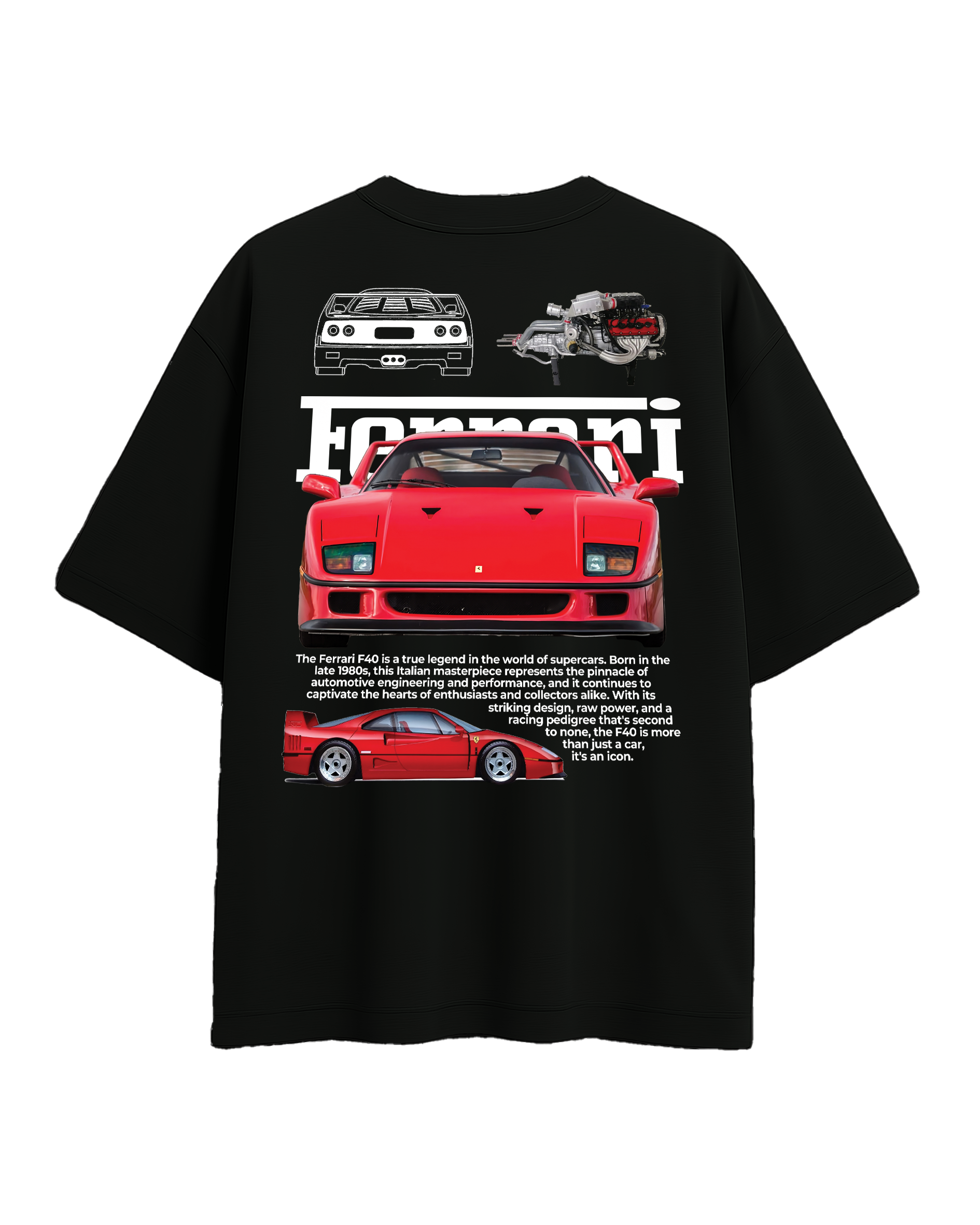 Oversize Ferrari F40