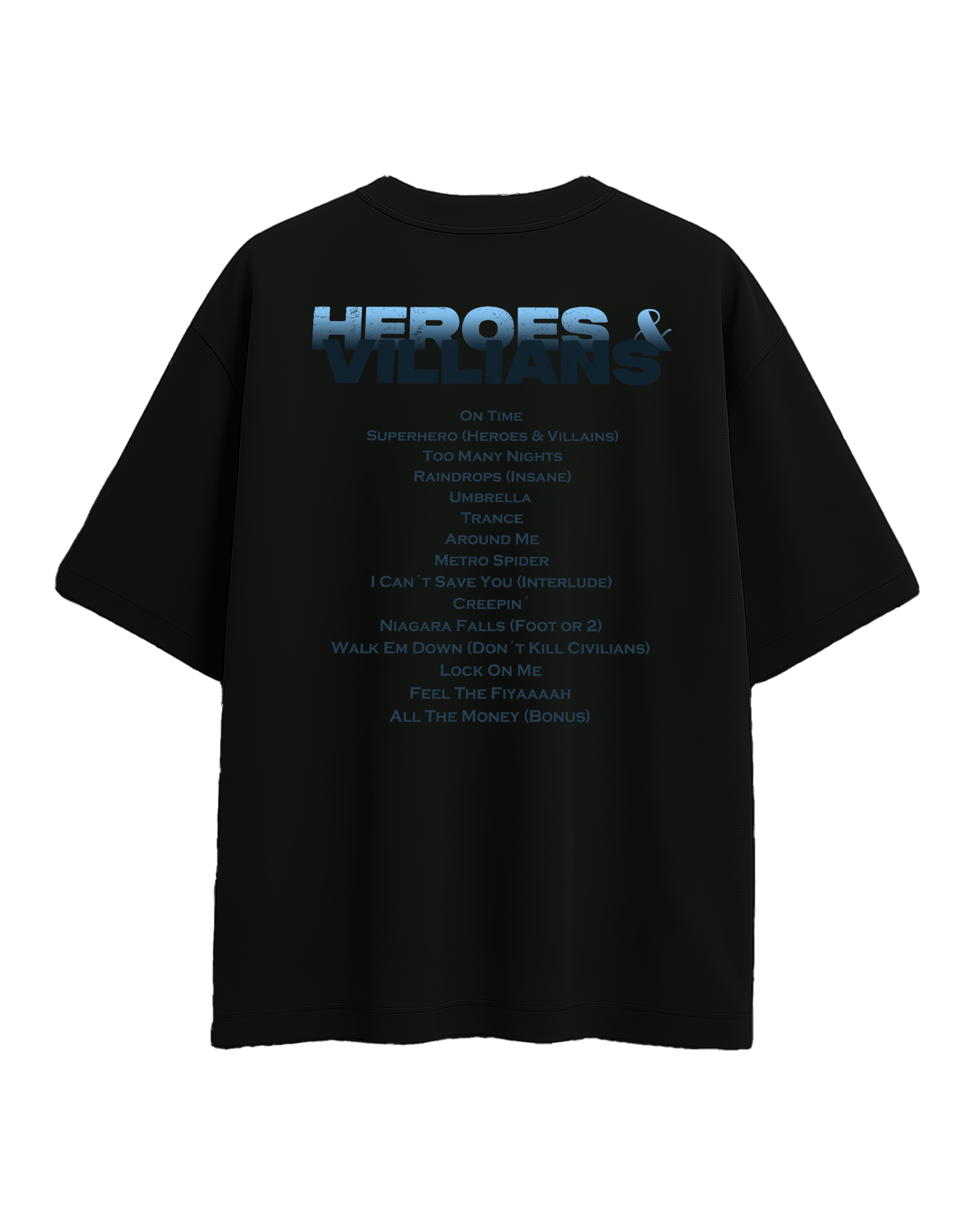 Oversize Heroes and Villains