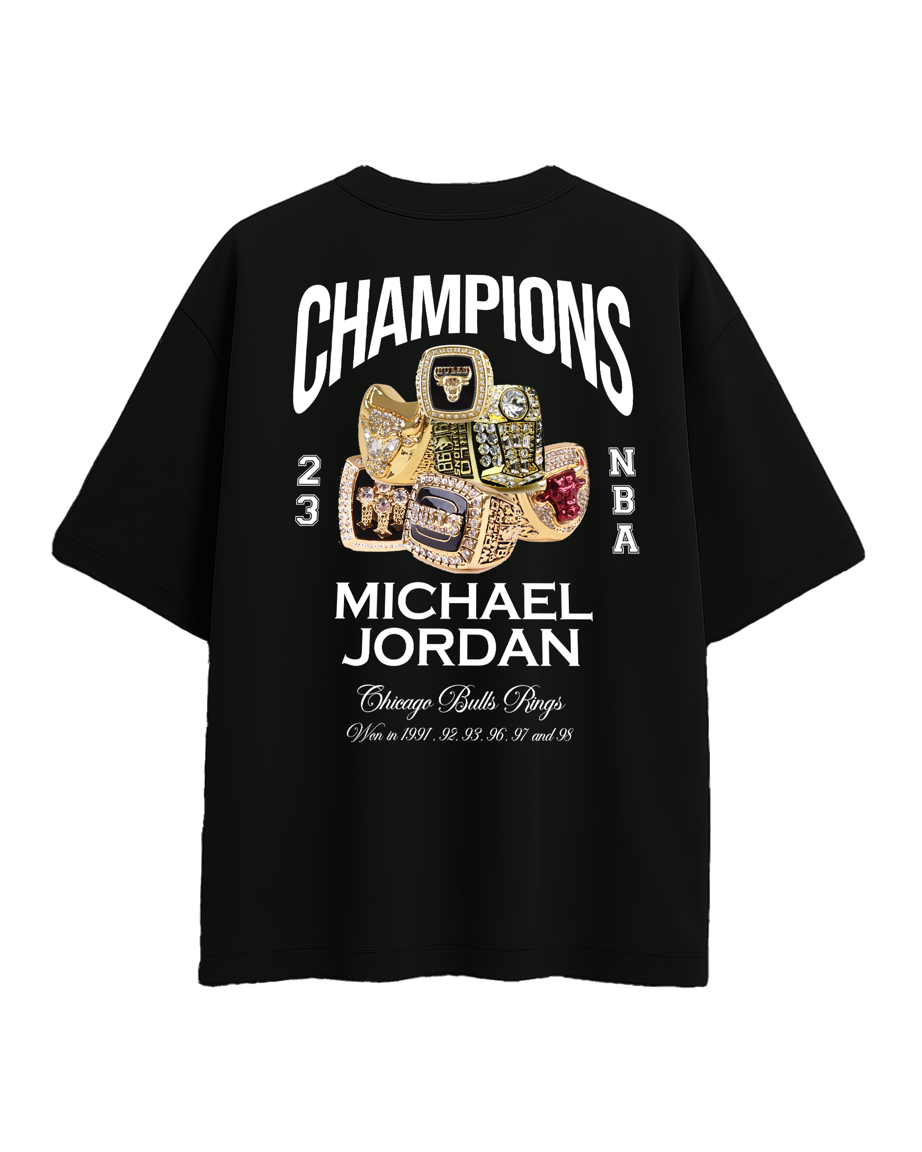 Oversize anillos Michael Jordan