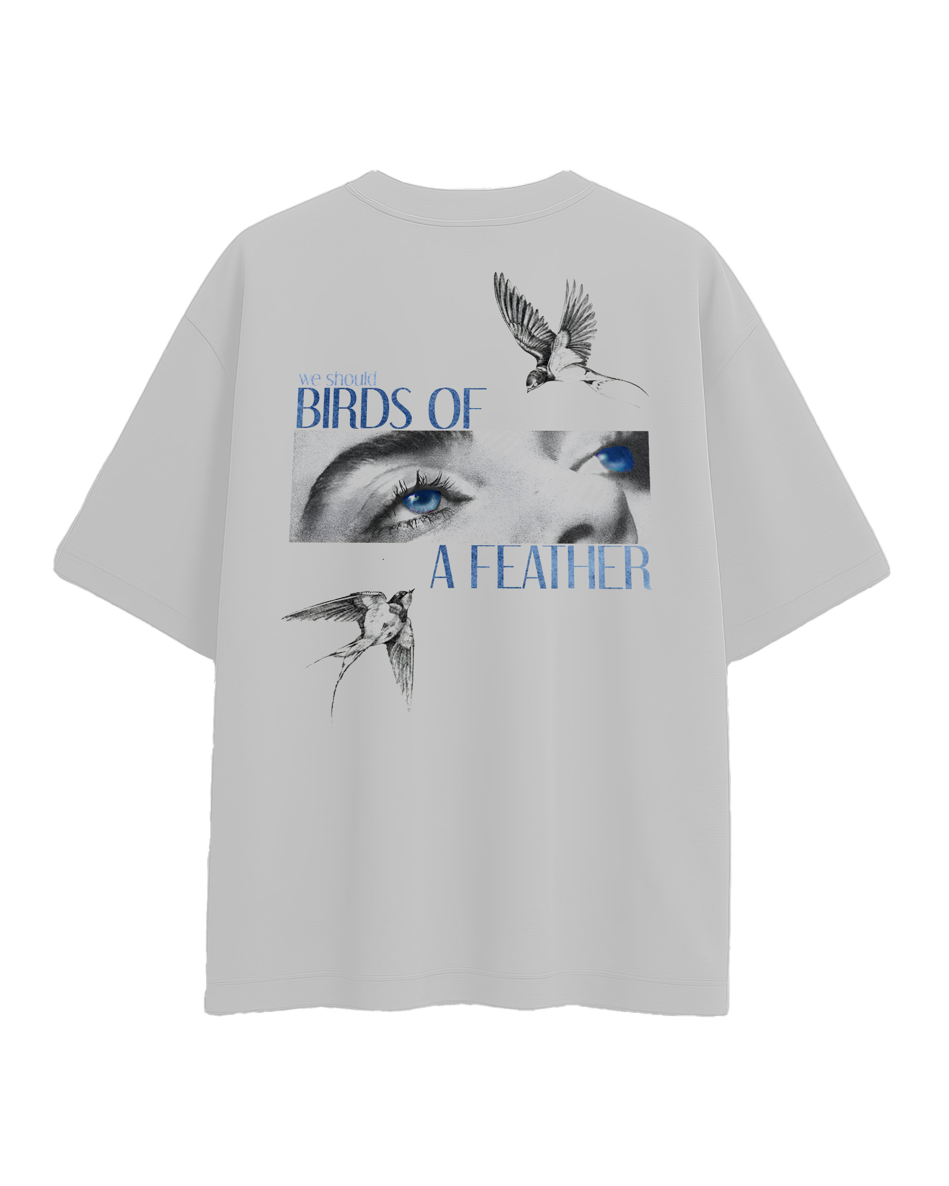 Oversize Birds of Feather 