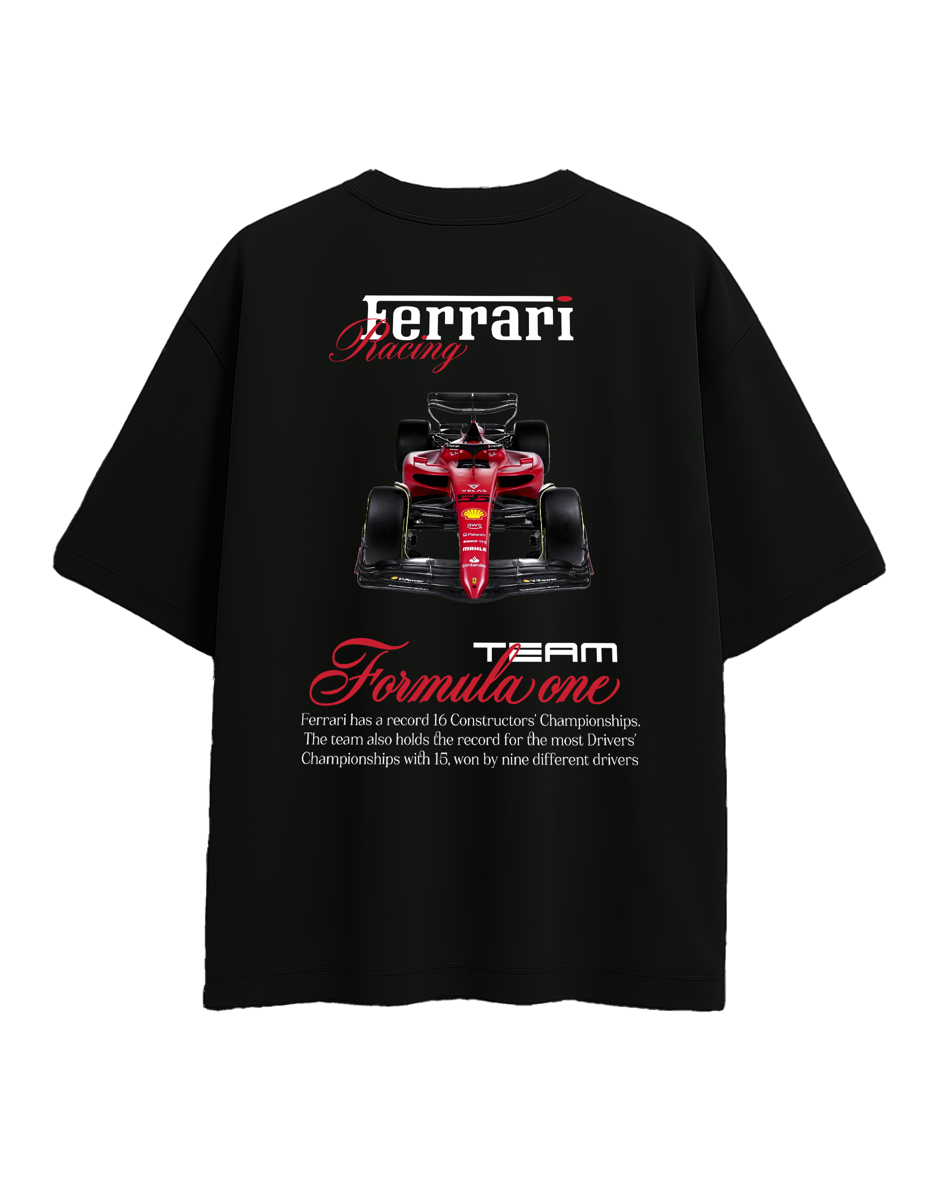 Oversize Ferrari Racing