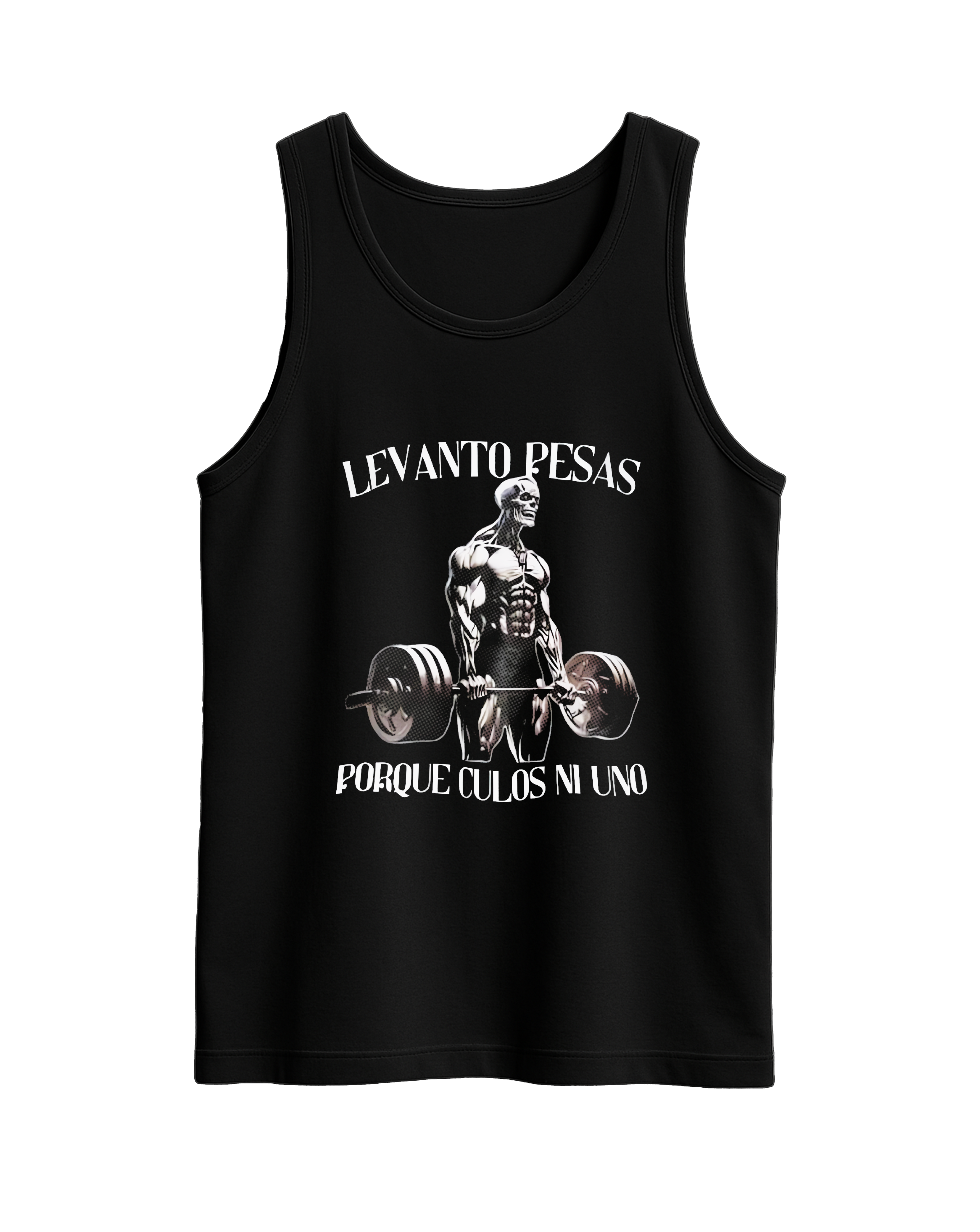 Tank Top 'Levanto pesas porque culos no'
