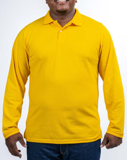 Polo manga larga