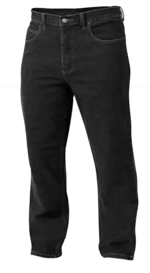 Jean rígido caballero color negro
