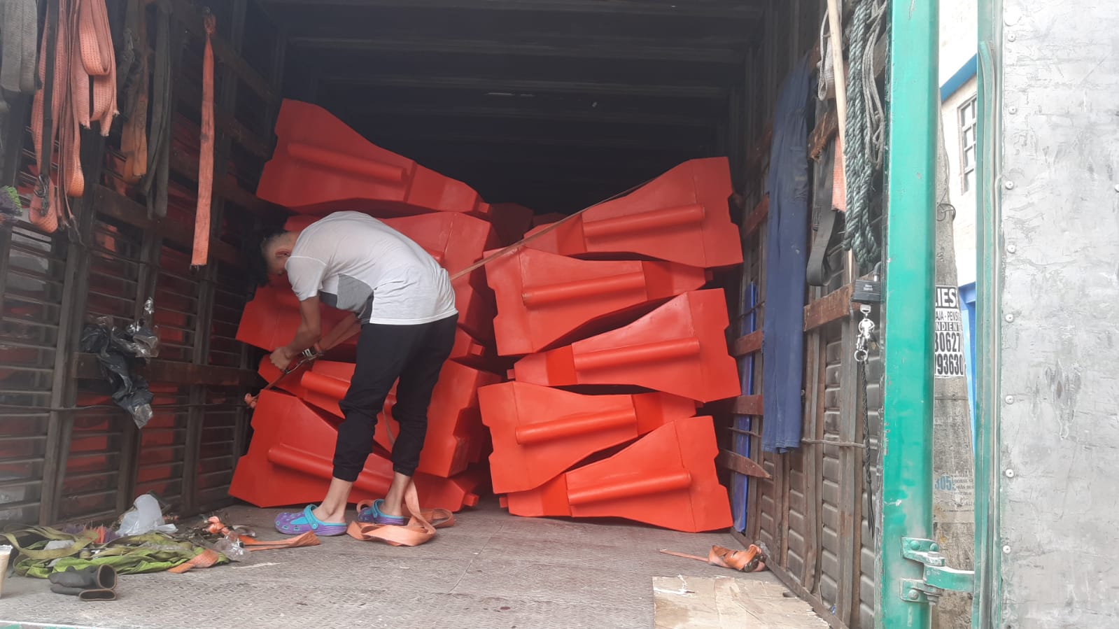 Barrera Vial (2mts de largo x 1mt de alto)