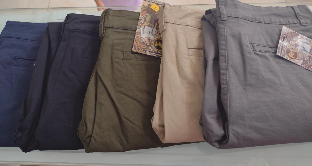 Pantalón Drill de caballero de linea - Oficina