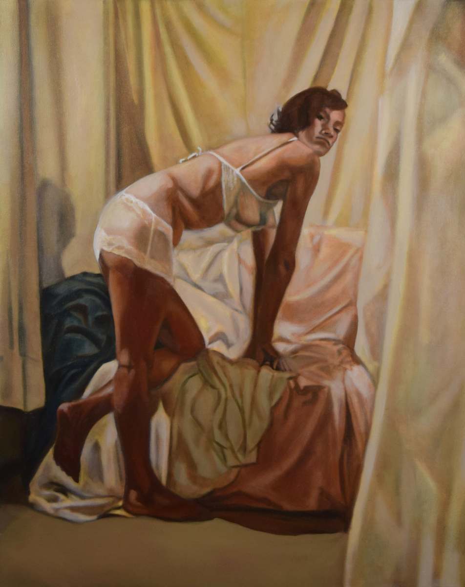 "Alison Kneeling" by Joseph Sikora