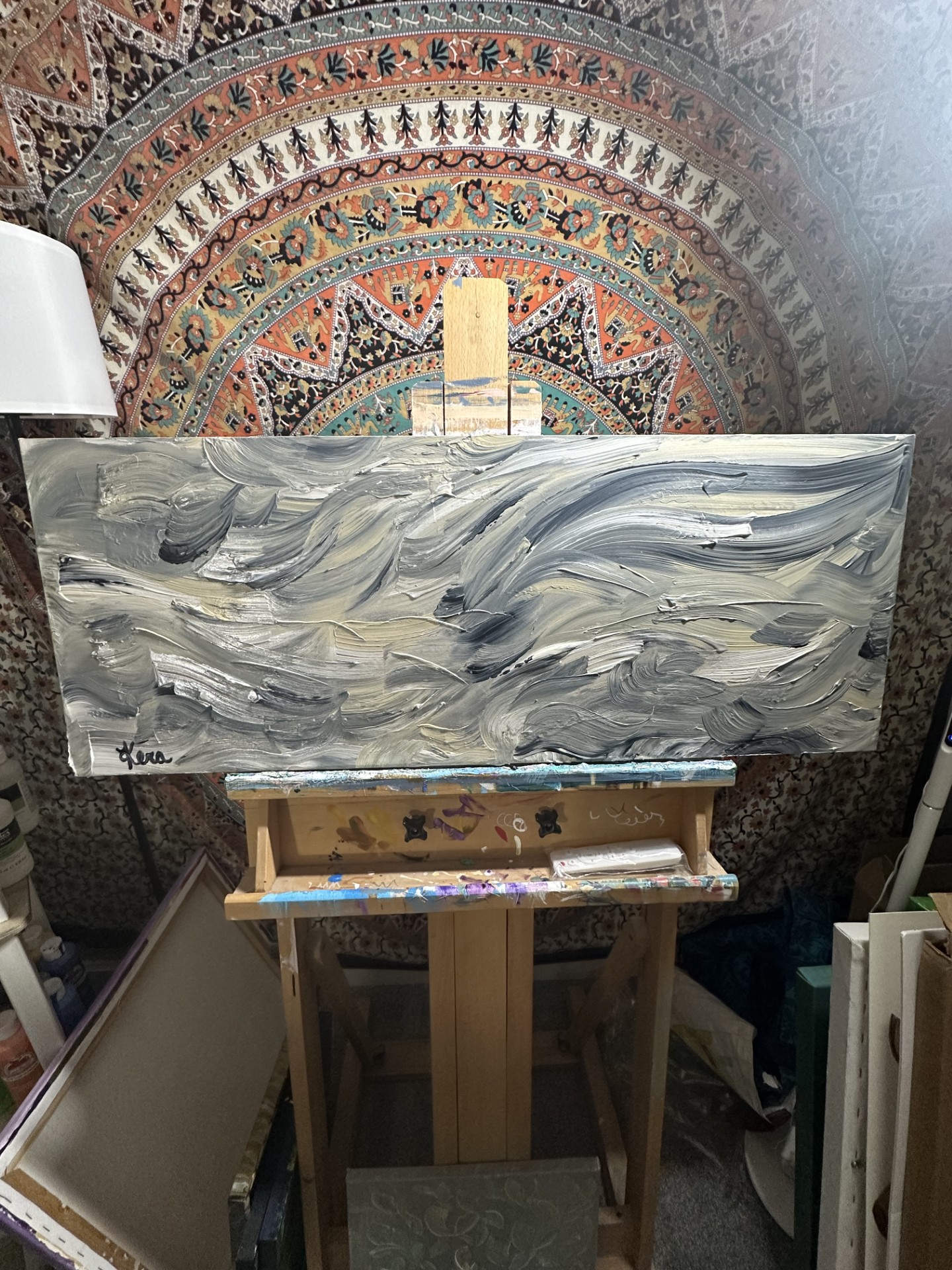 "How Long Have I Been In This Storm" by Kera Bjerga