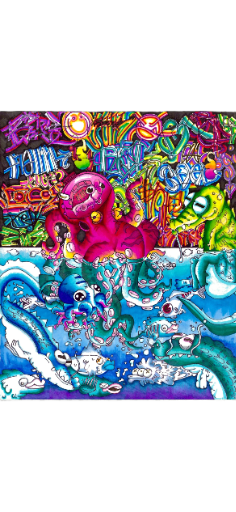 "Kraken v. Loch Ness" by Jemsy Pradun