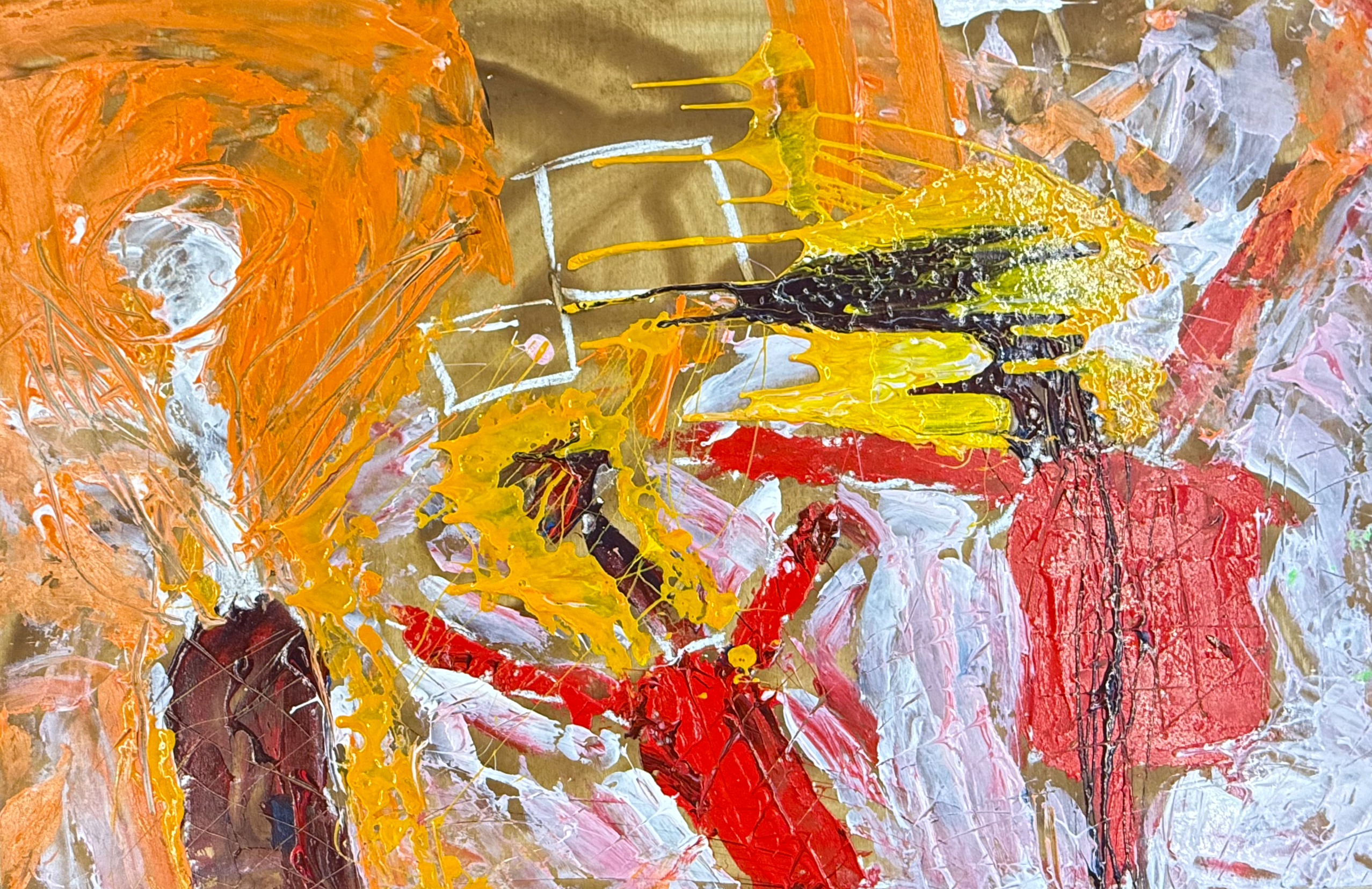 "Figures in the Firestorm" by Andrew Freeman