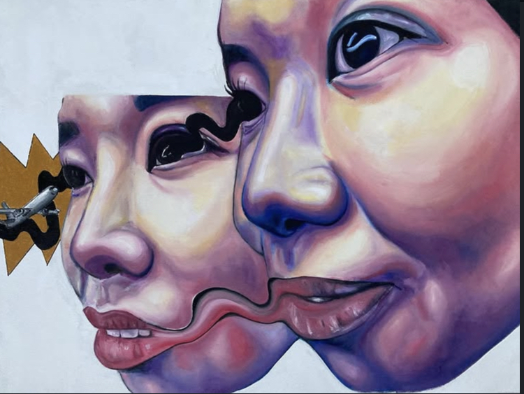 "Surrealist Portrait of Love" by Sammi Ohlson