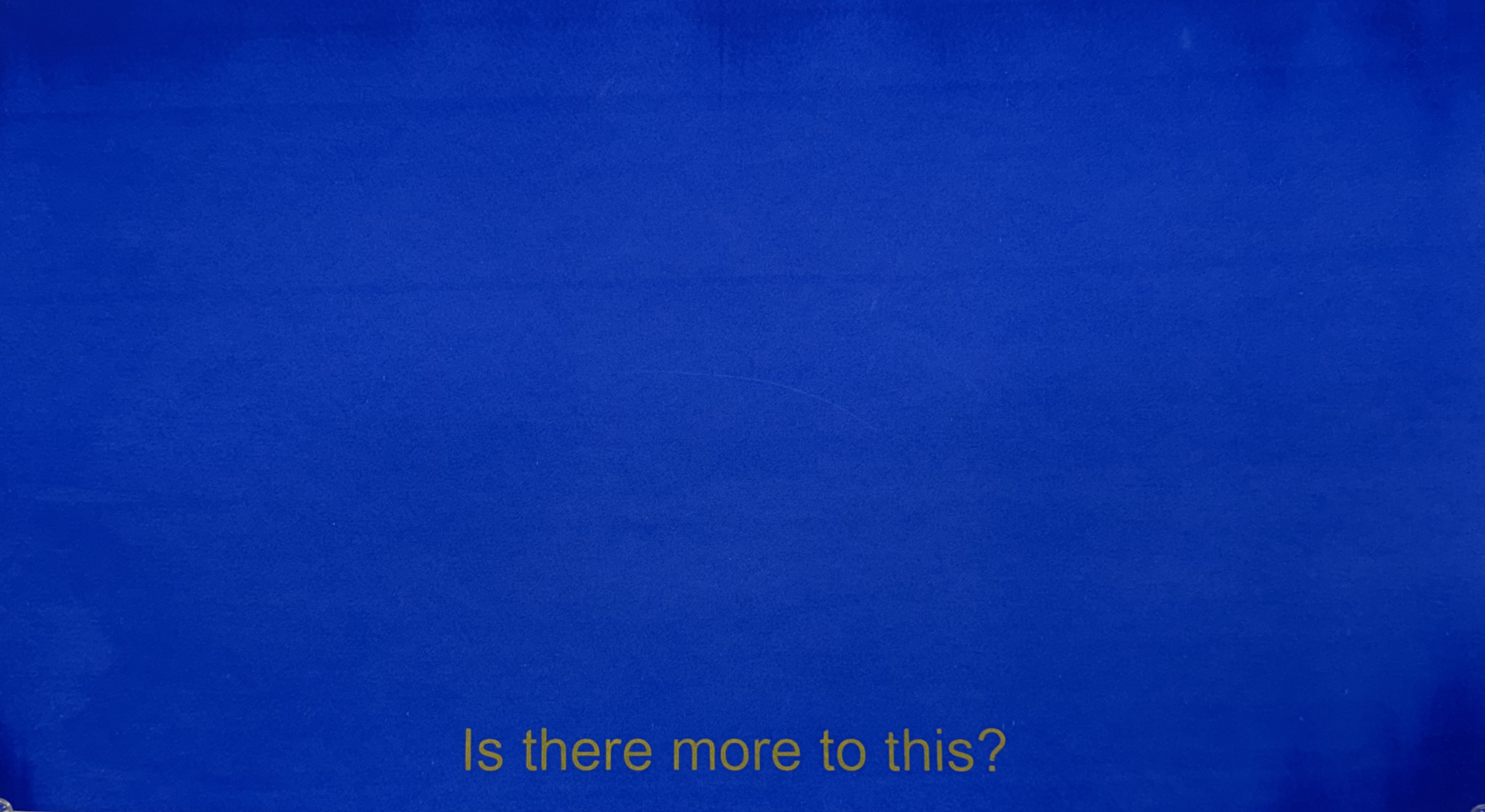 "Blue" by Christian Pizano