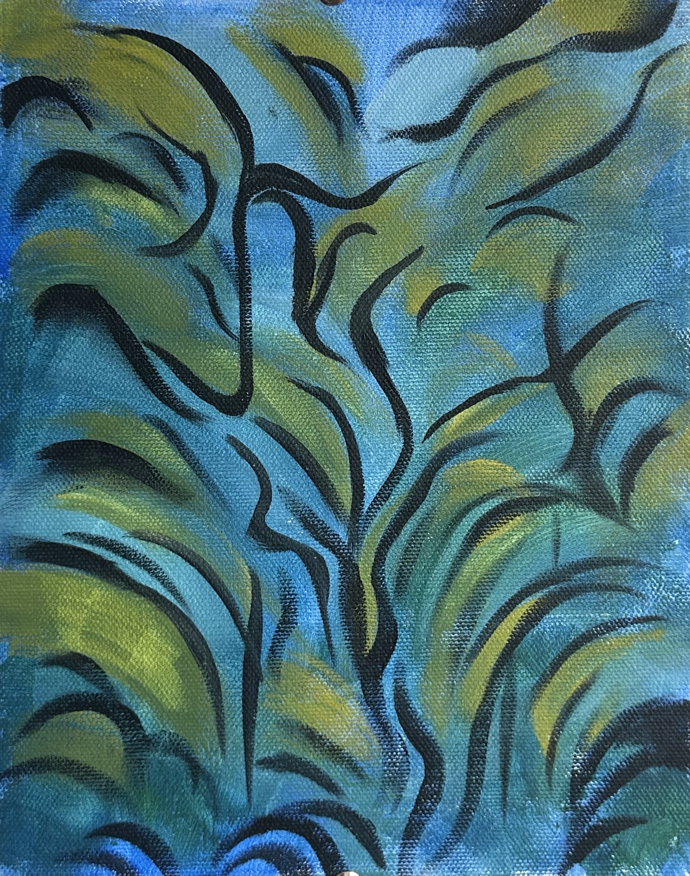 "Untitled (Blue)" by Julia Rhein
