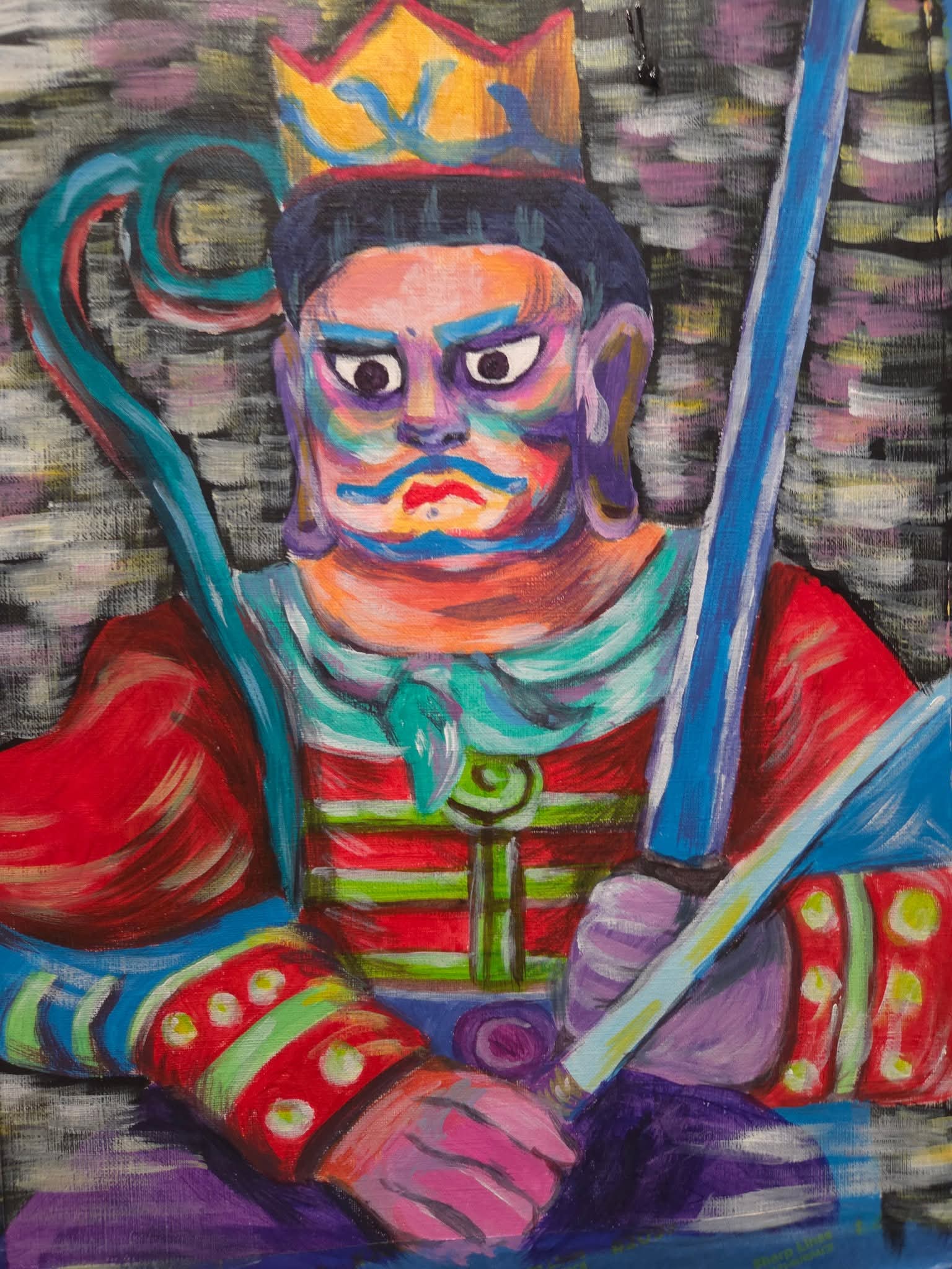 "Temple Warrior" by Victoria Park