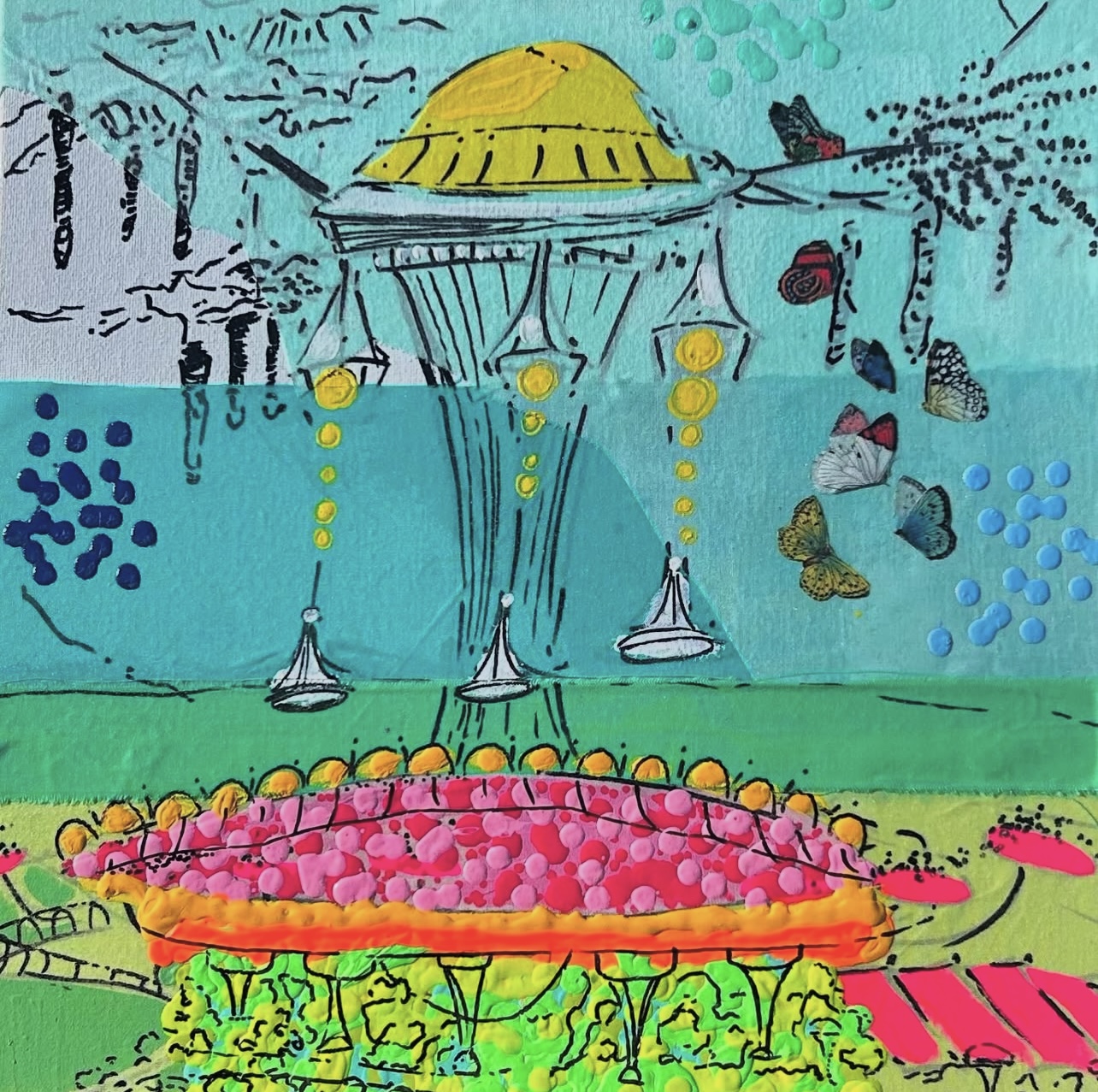 "Cackling Cakeberry Carnival" by Michelle Ecke