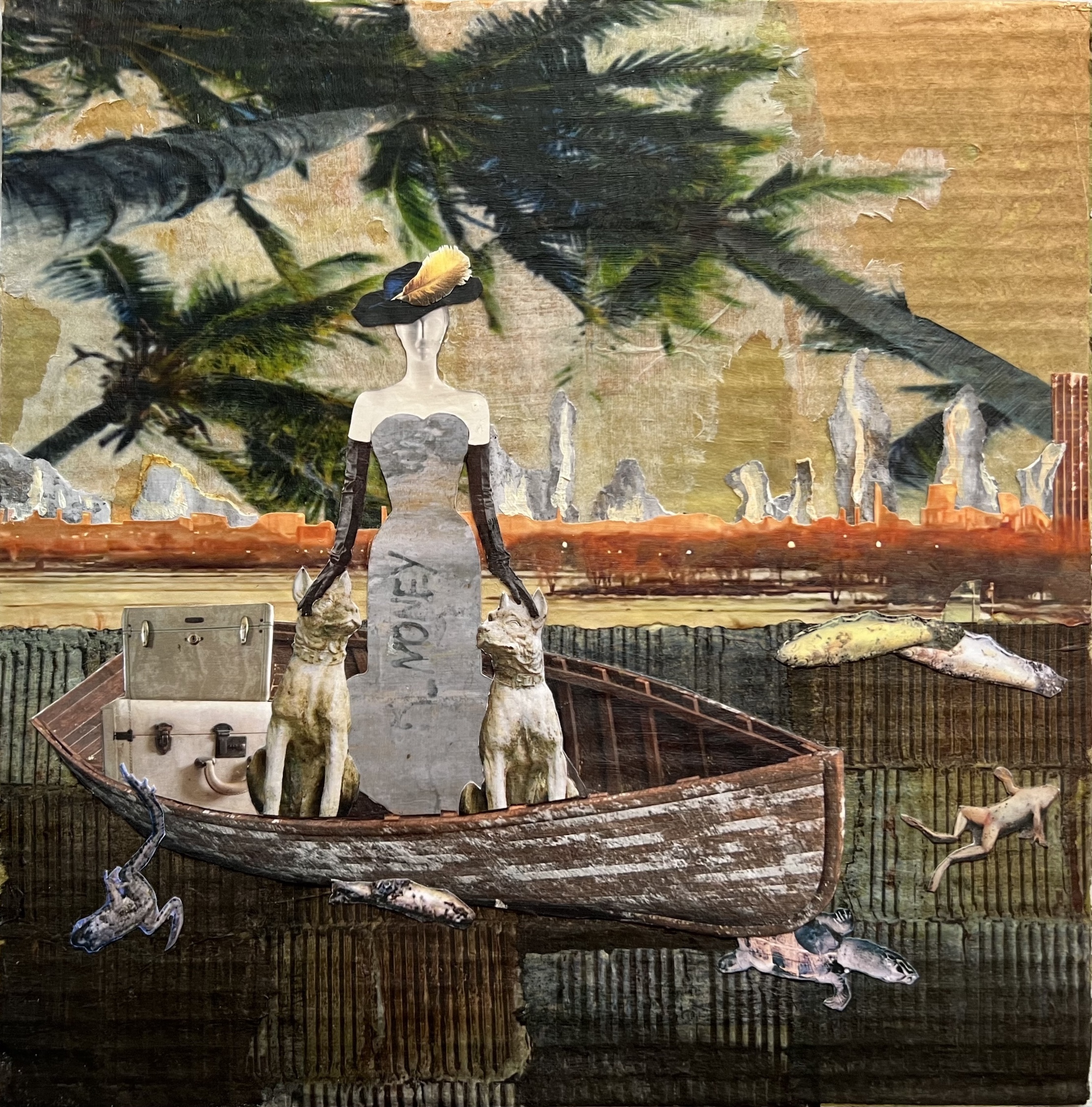 "Leaving East Palestine, Ohio" by Kathleen Cecelia Nesbitt ORIGINAL