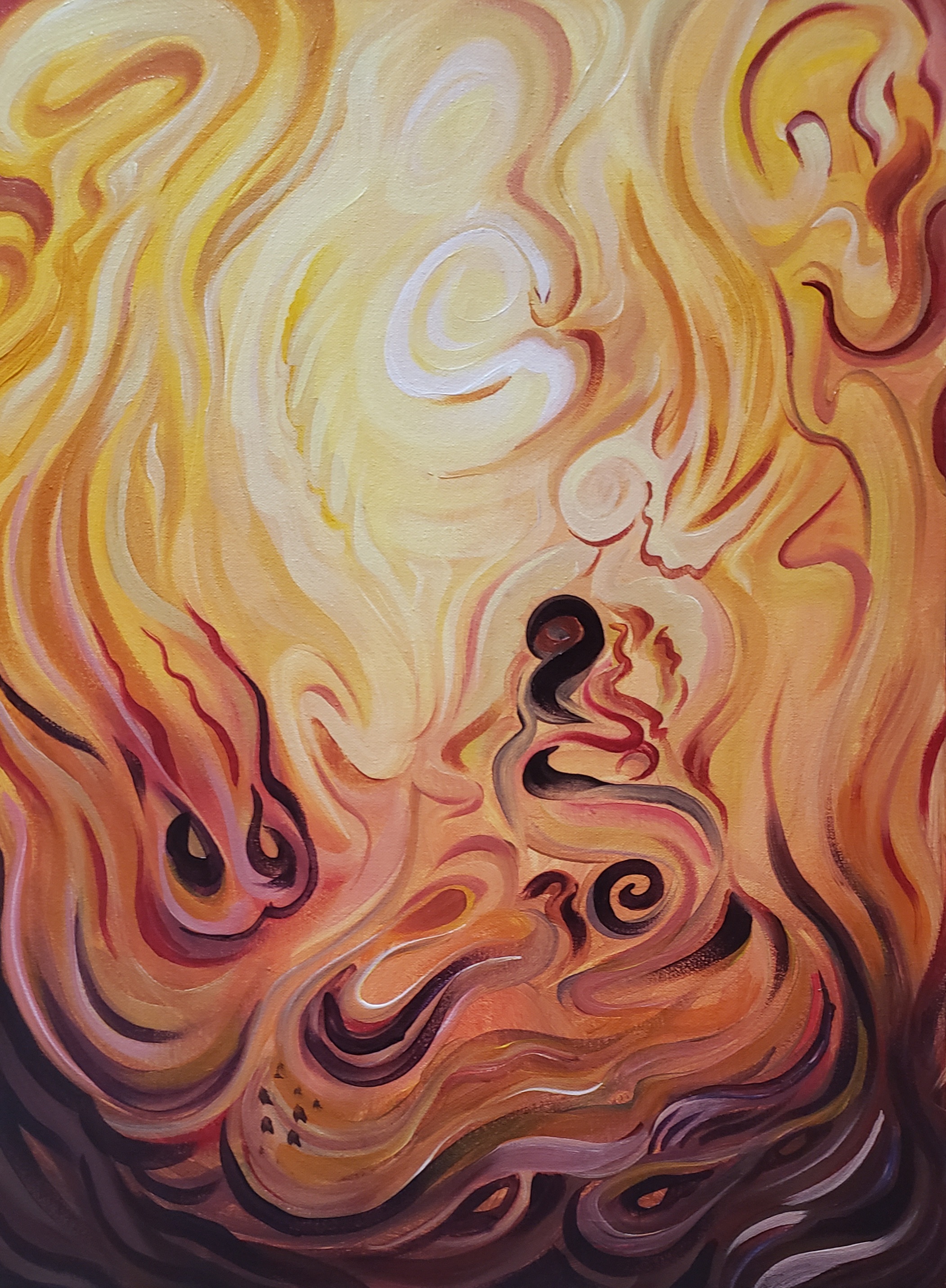 "The Conscious Effort to Not Let Darkness Envelop Me" by ZVMike