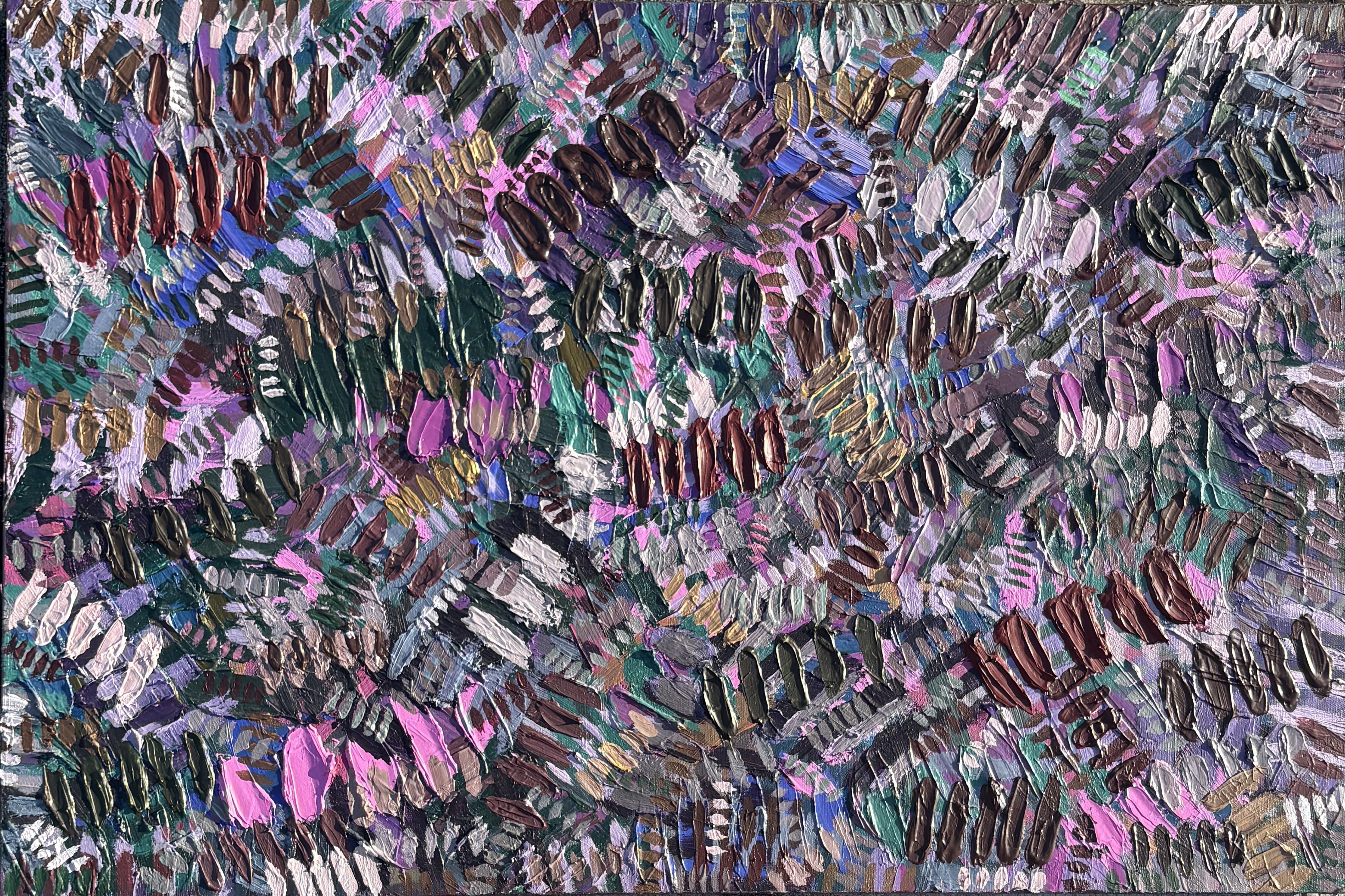 "OCD Ritual Lines: Layers" by Gabriella Fredrick