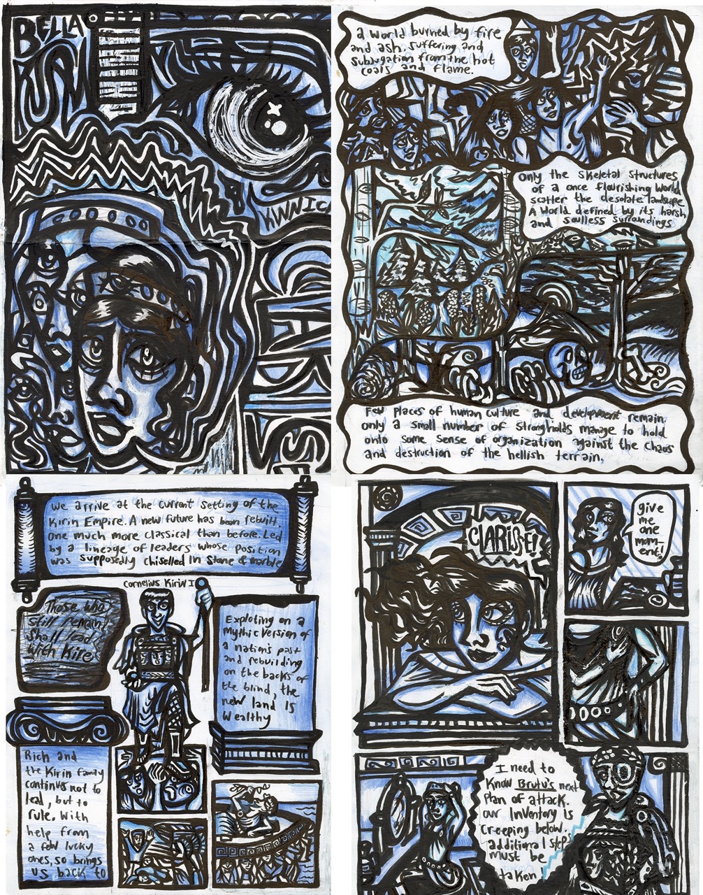 "The Oracle: Clairsse" by Isabella Kinnick