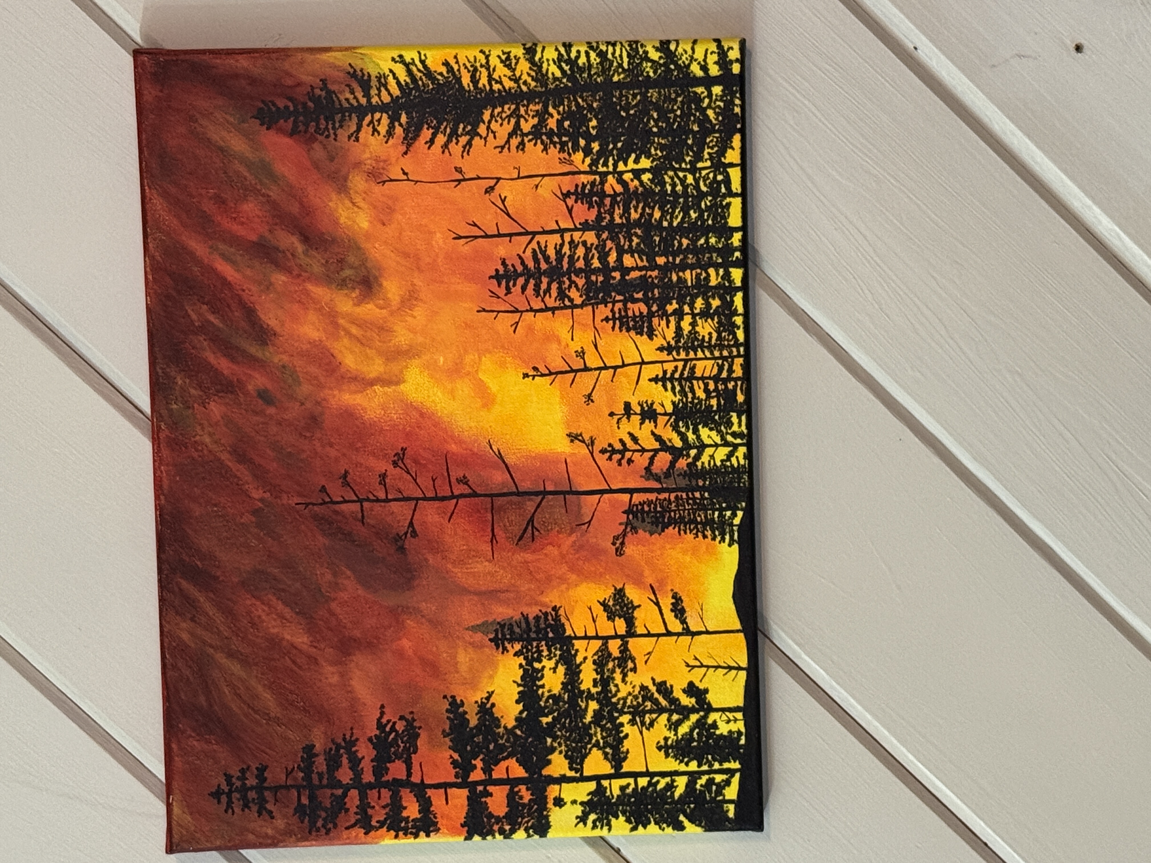 Wildlands Fire - Acrylic Paint