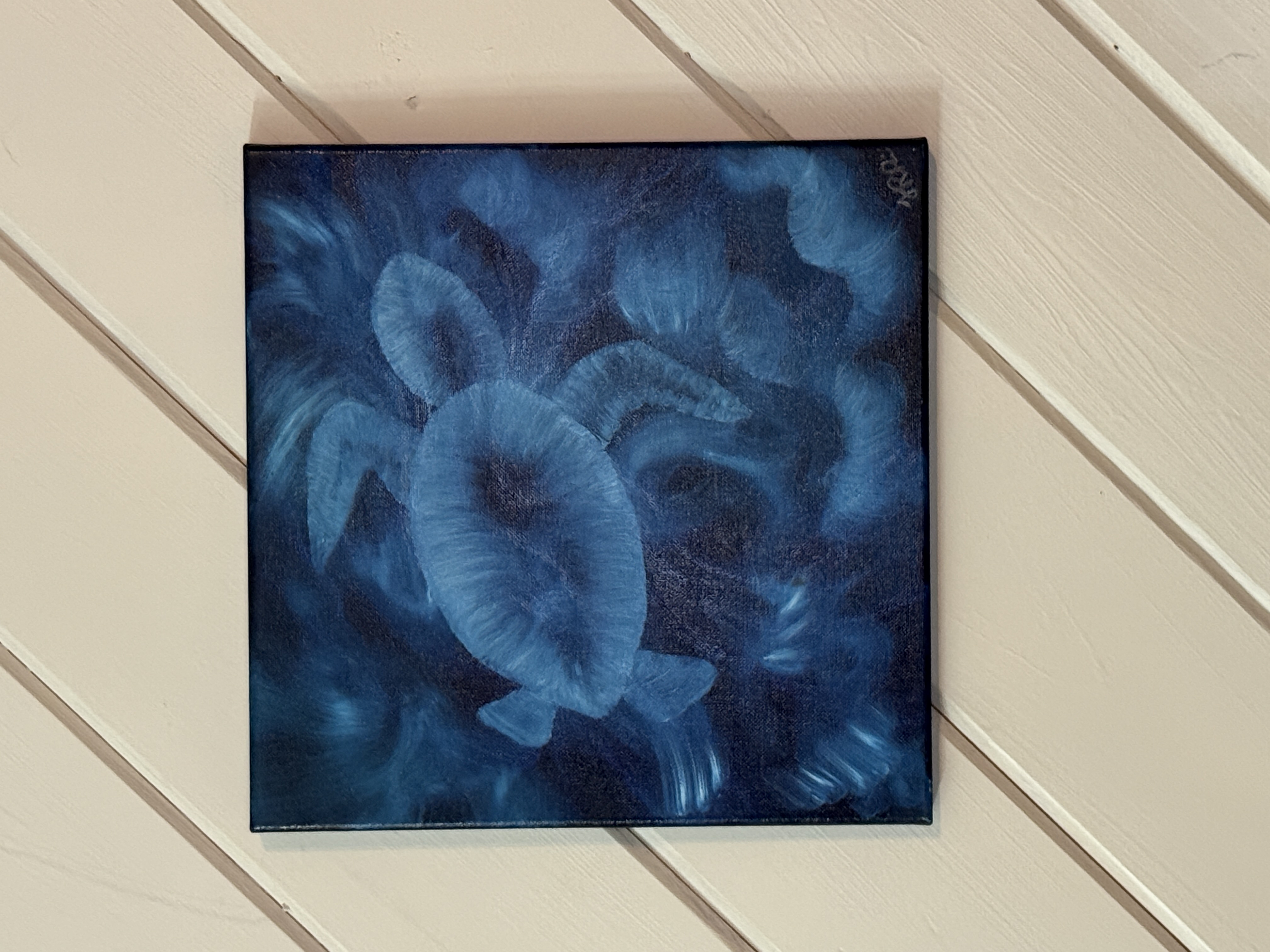 Abstract Turtle Painting