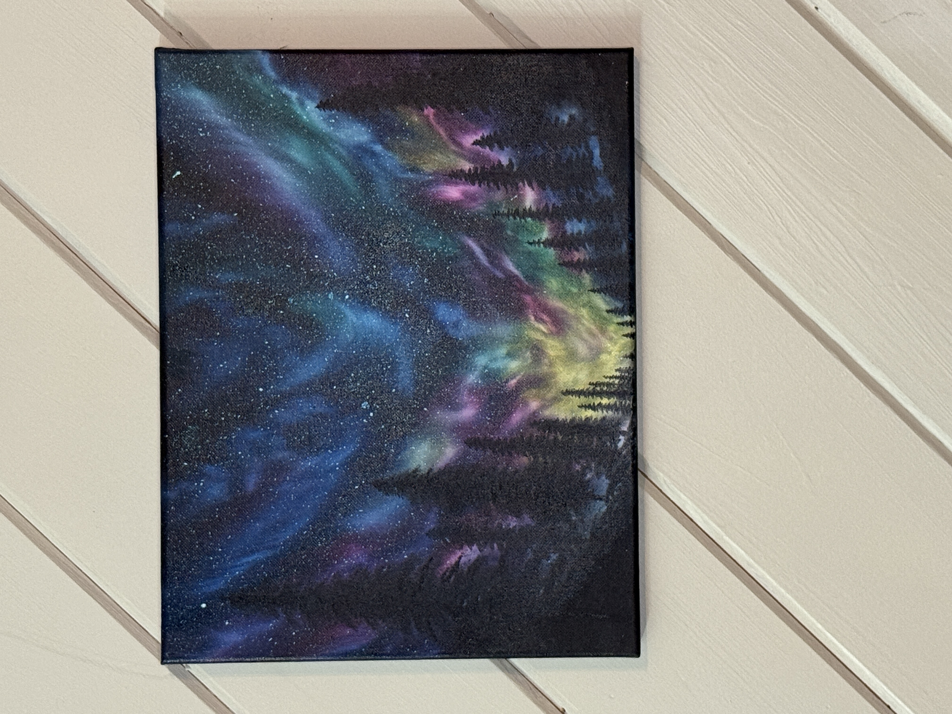 Northern Lights Canvas Painting
