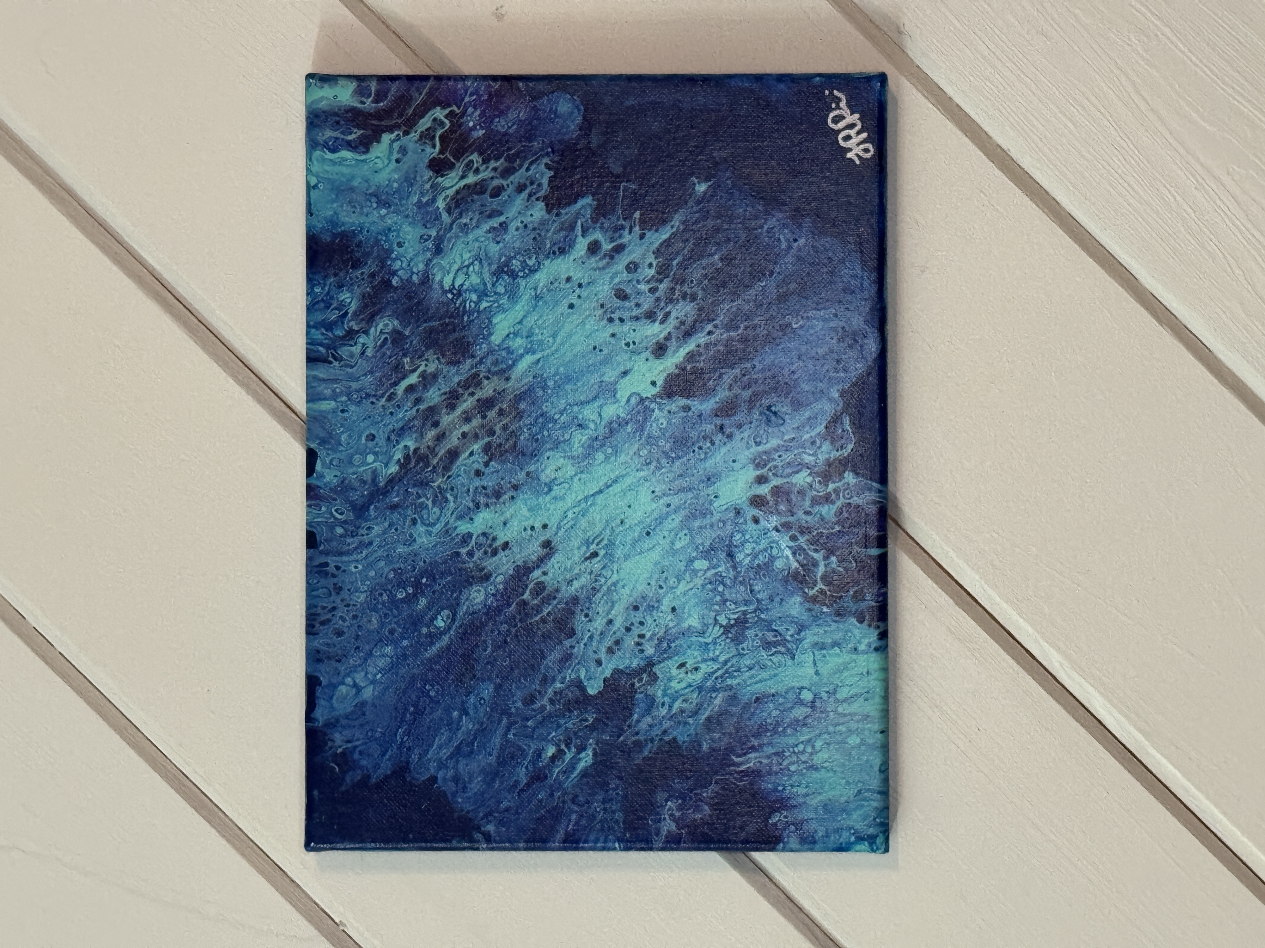 Abstract Paint Pour