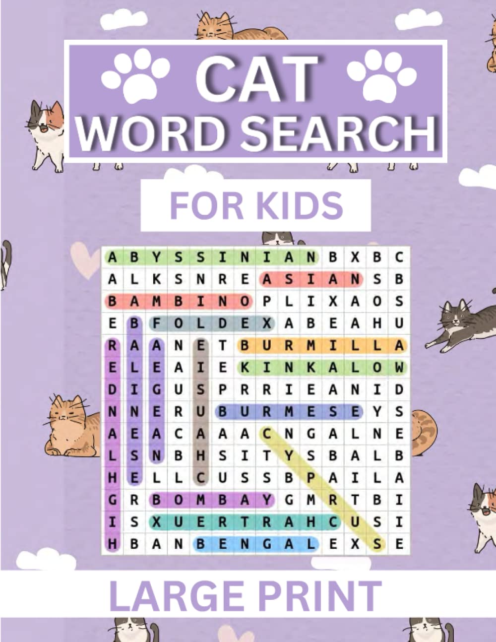 Cat Word Search