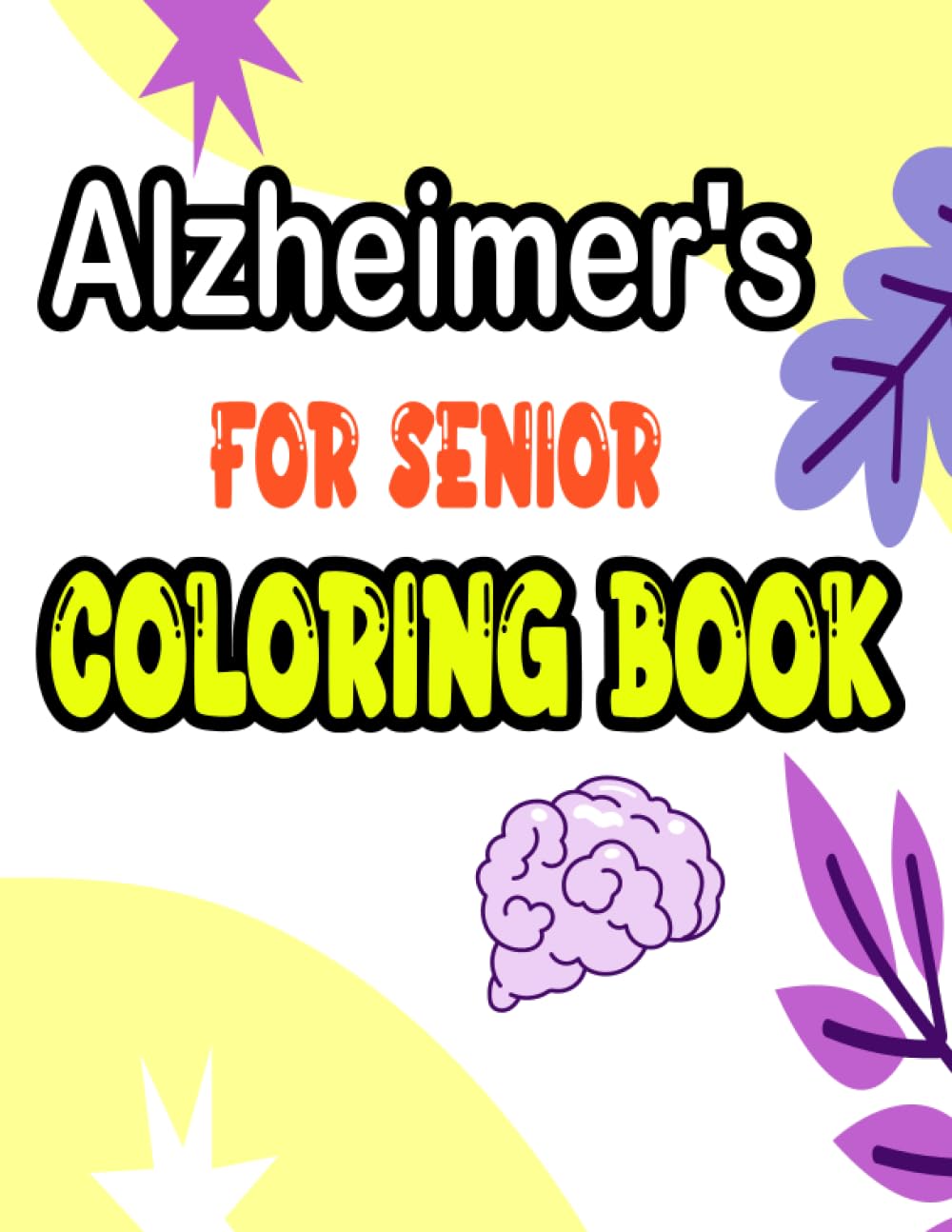 Alzheimer's Coloring Book