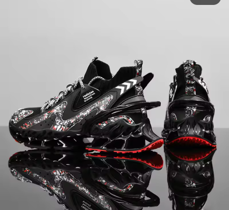 Stylish Black Sneakers