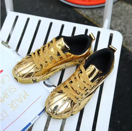 Golden Sneakers
