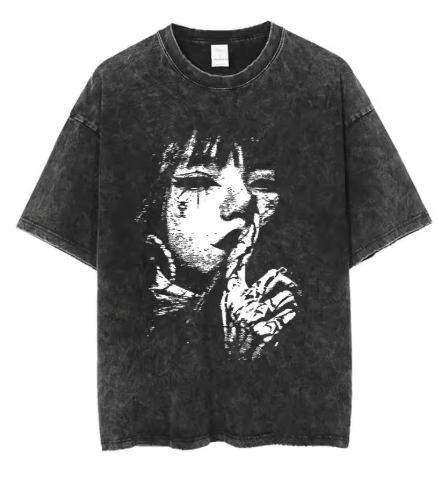 Graphic Print Oversized T-Shirt