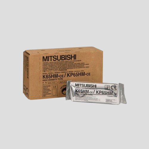 Papier thermique haute densité Mitsubishi K65HM-CE / KP65HM-CE
