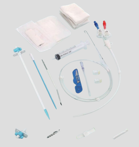 Kit de cathéter d'hémodialyse à long terme