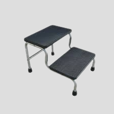 Escabeau médical à deux niveaux