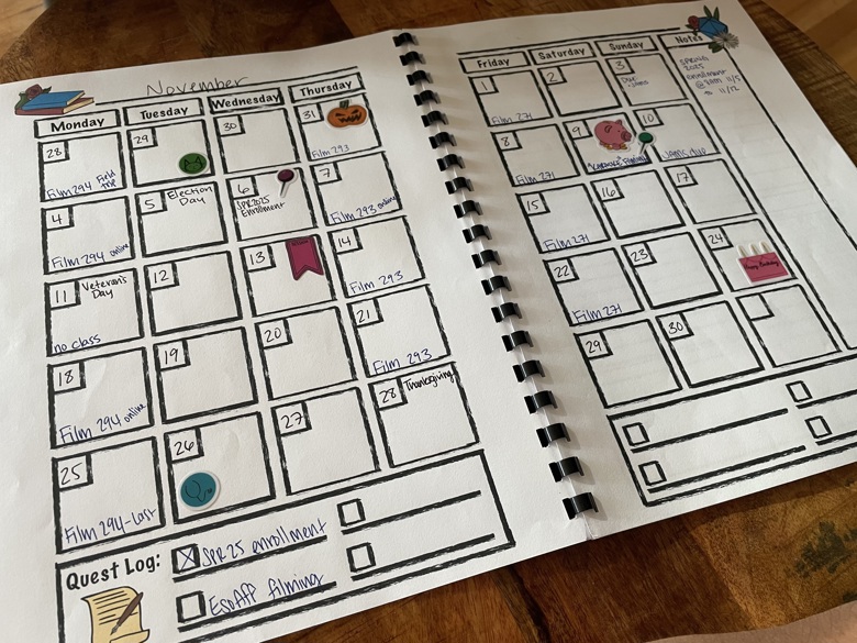 Daily Planner (+Planner stickers!)